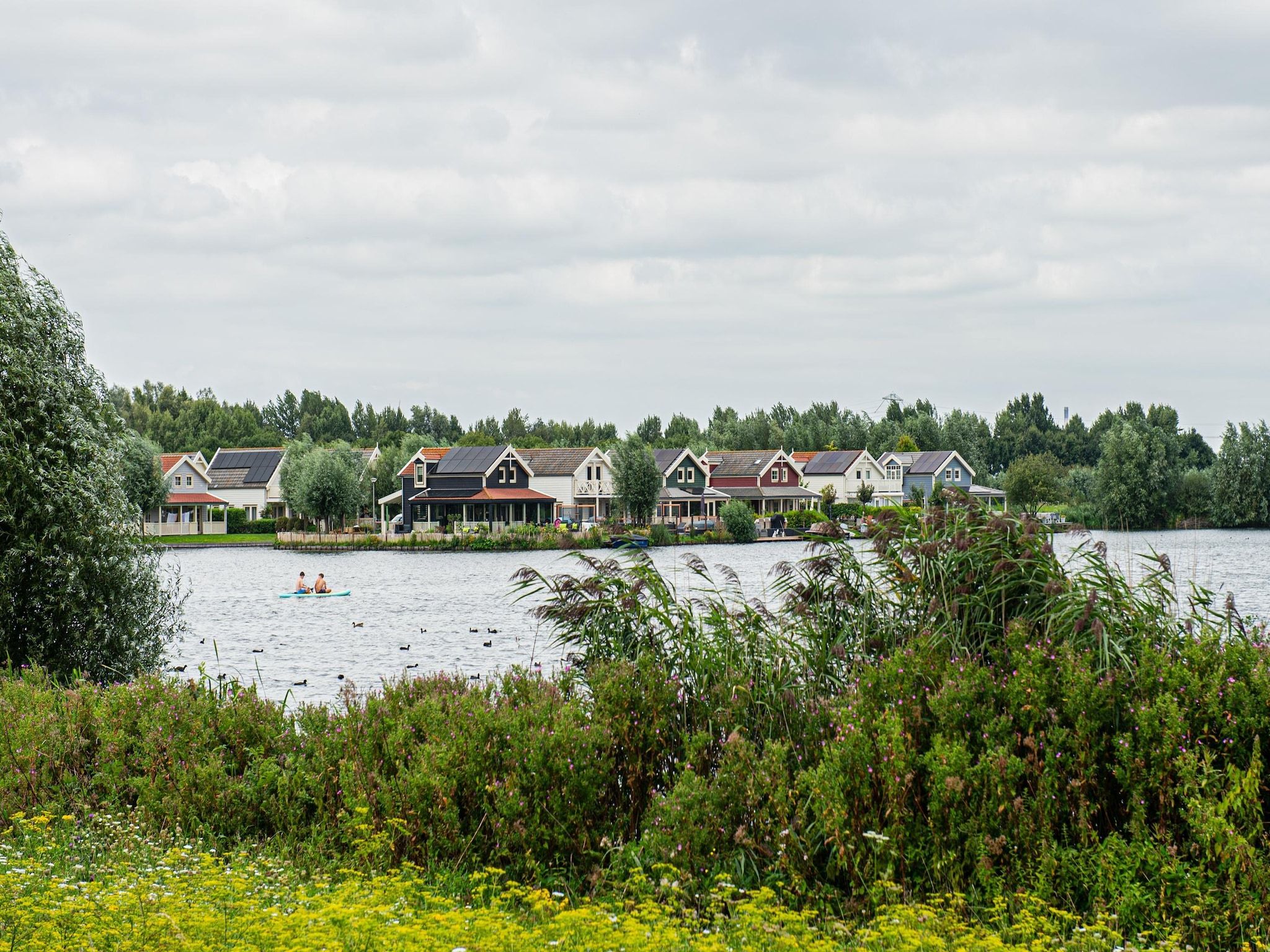 Het uitzicht vanaf Kuifduiker 124 in Simonshaven