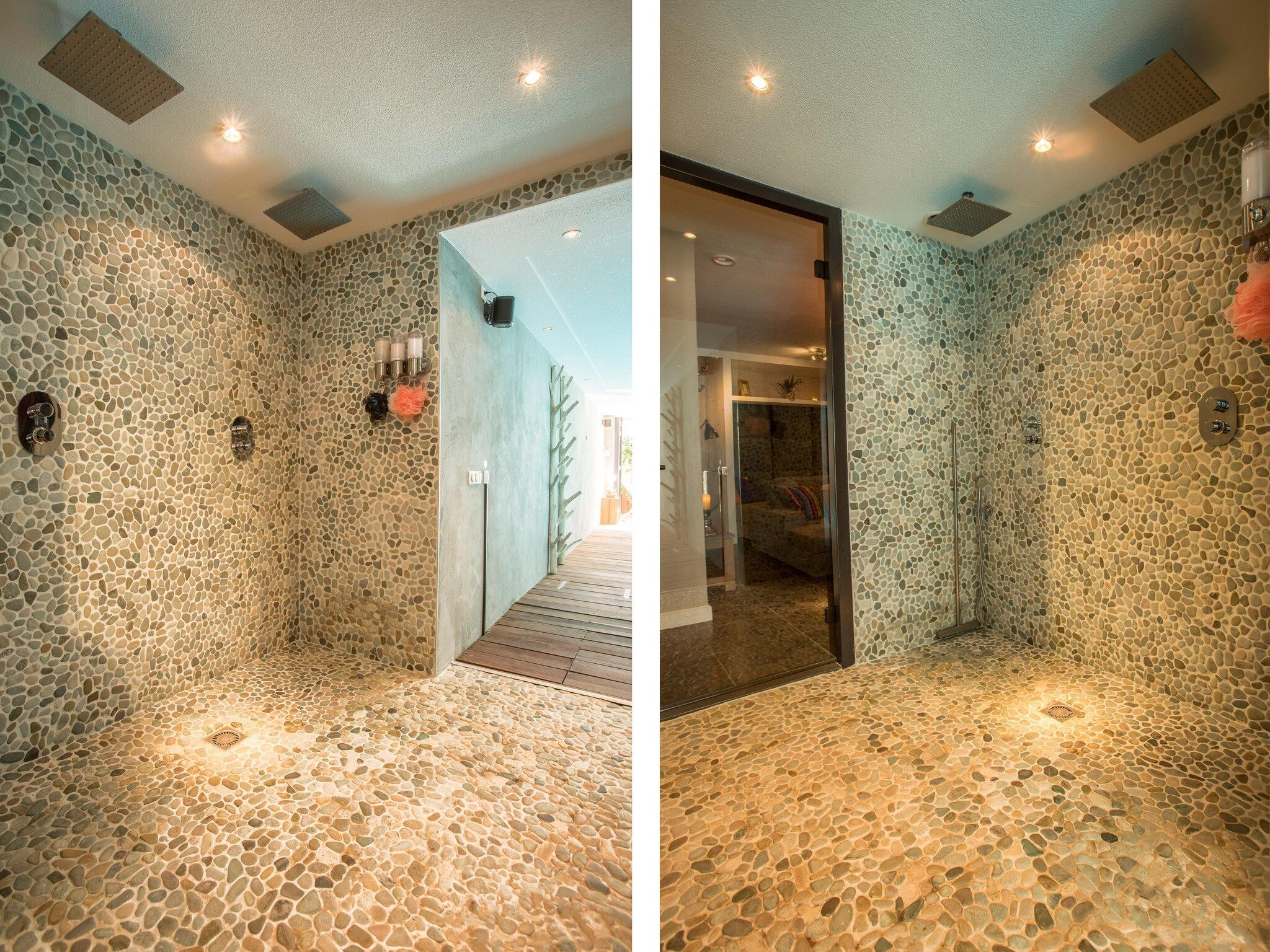 De badkamer van Thermen Mi Casa in Culemborg