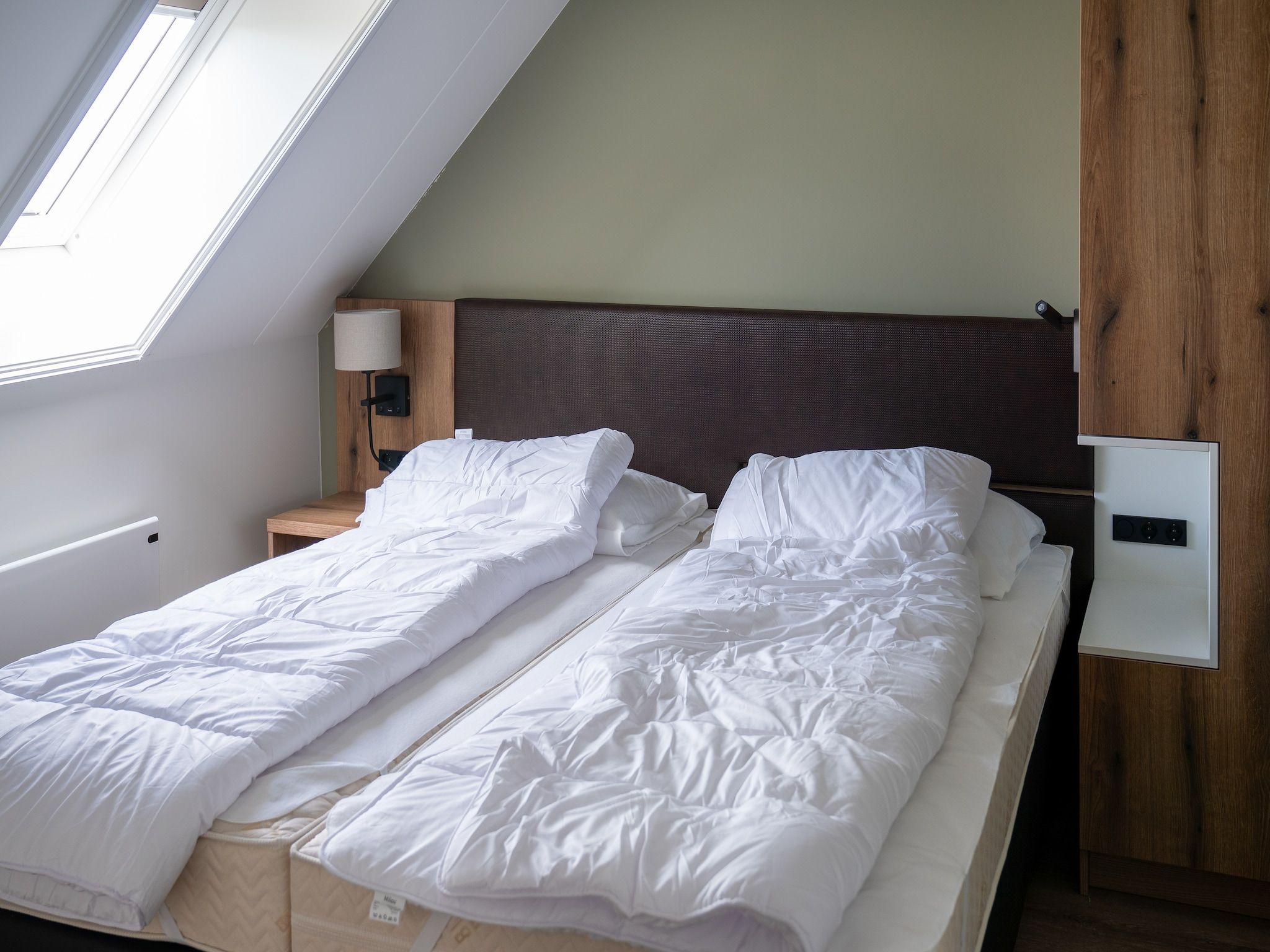 Een slaapkamer van Friese Villa in Leons in Leons