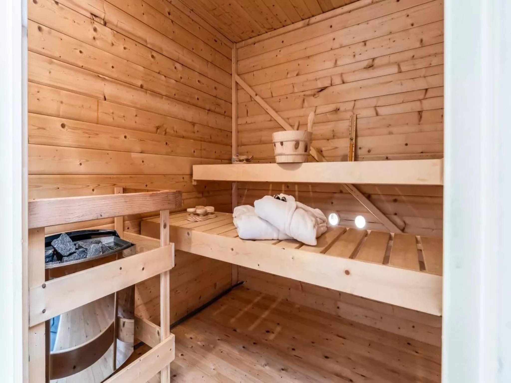 Wellness bij Luxe vakantiehuis Veluwe met Wellness in Veluwe