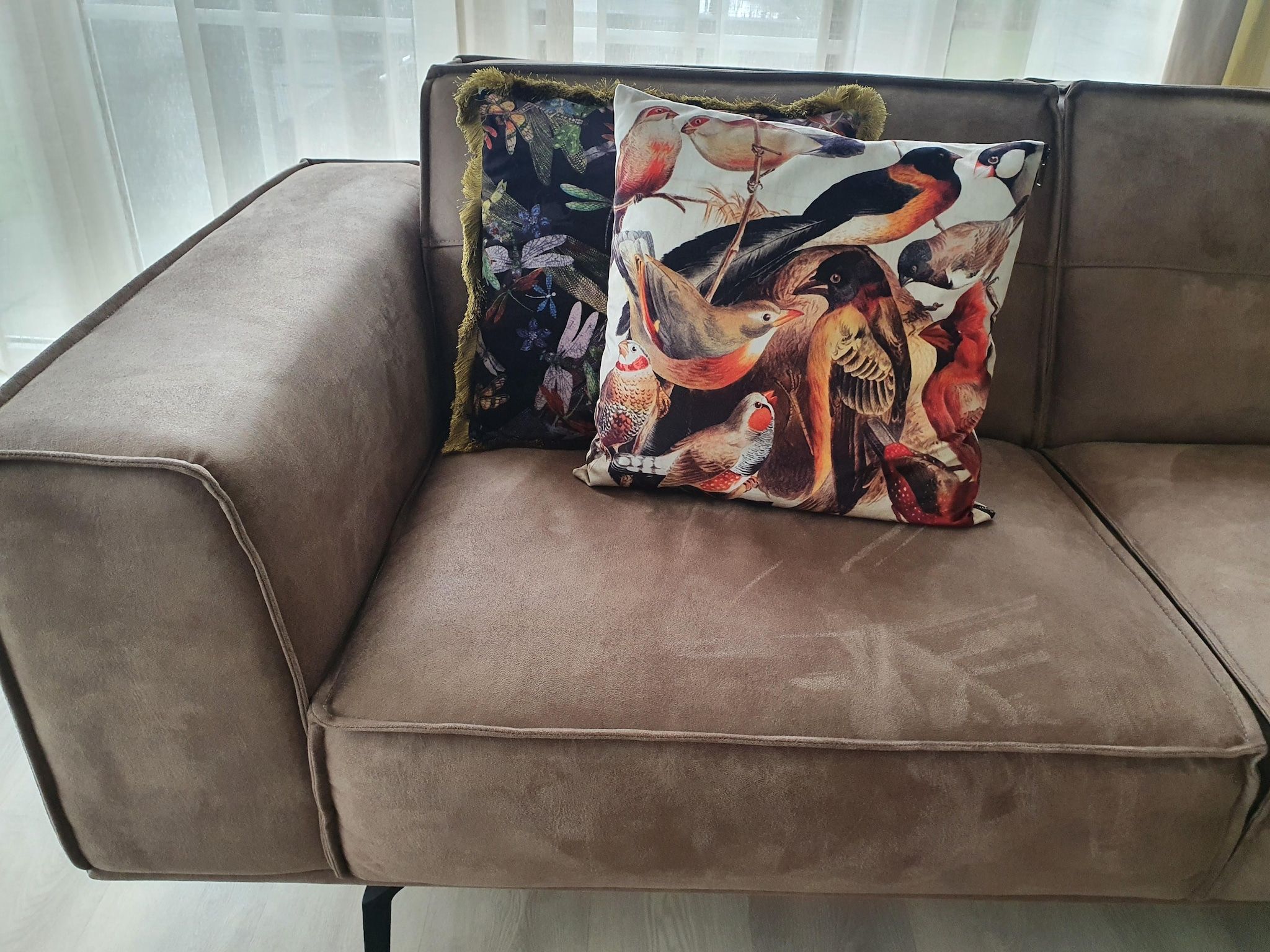 De woonkamer van Fisker Wellness de Luxe VIP met sloep en buitenspa / 6 pers in Earnewald