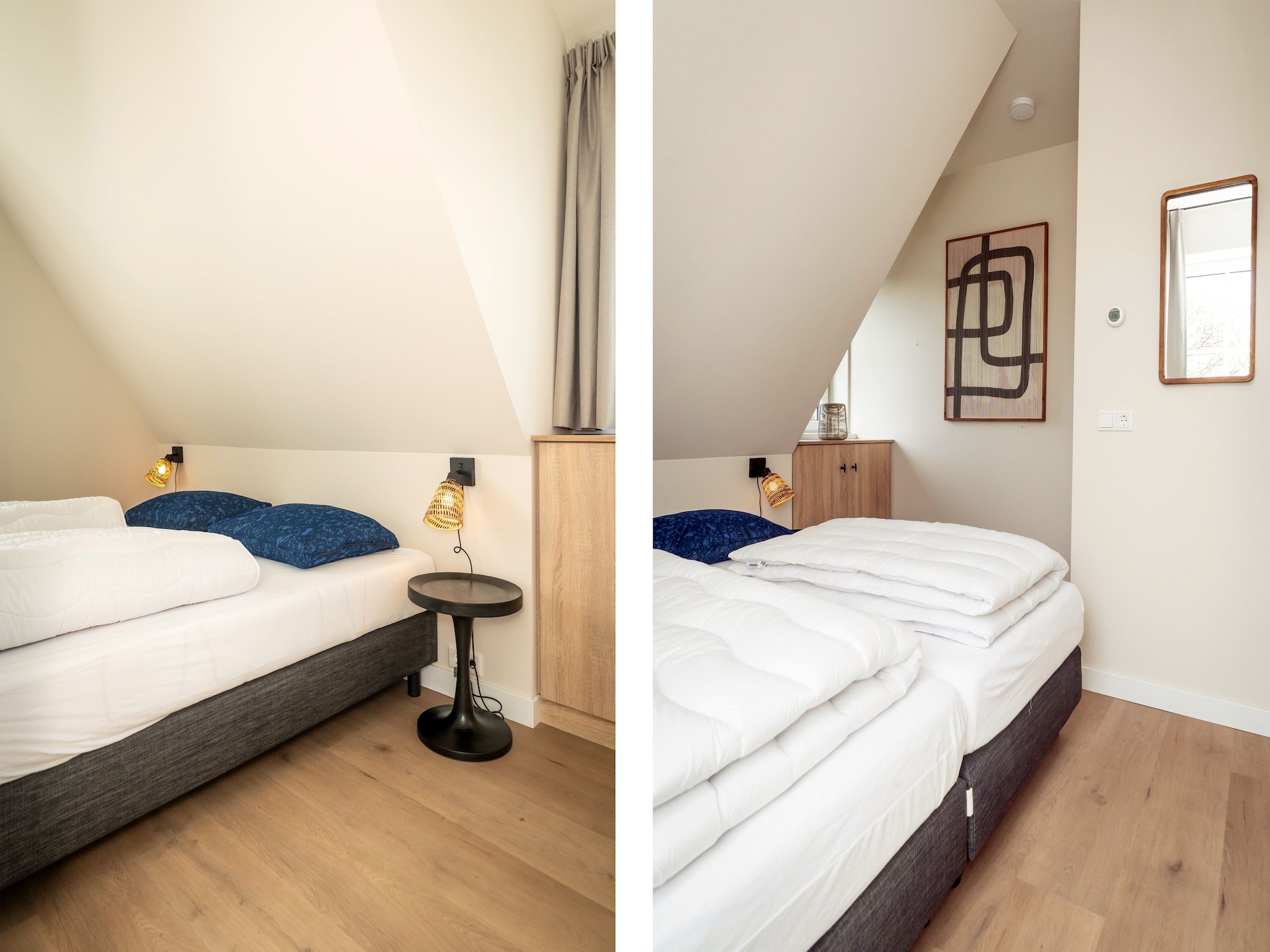 Een slaapkamer van So What 33A in De Koog