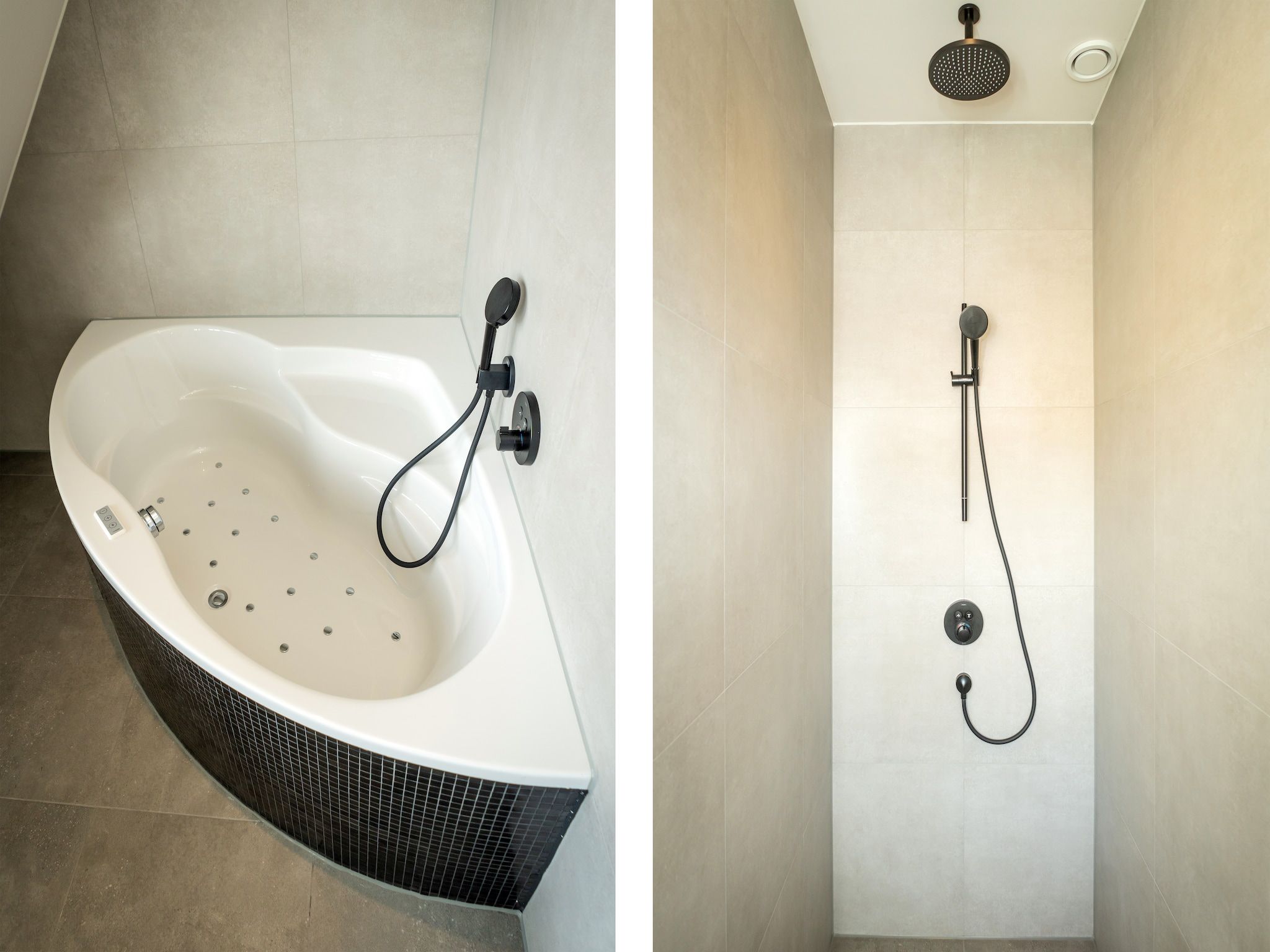 De badkamer van So What 33A in De Koog