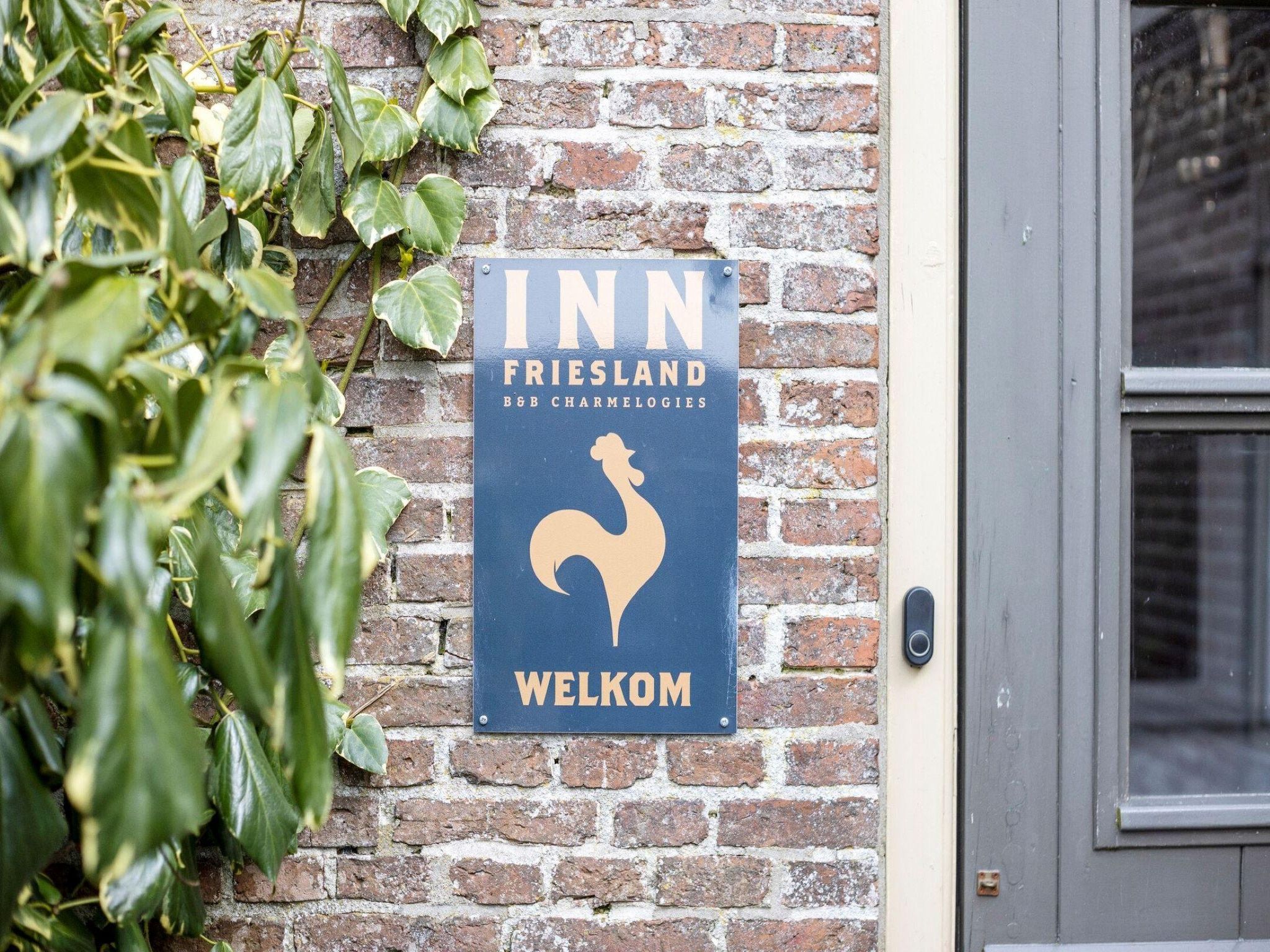 Sfeerbeeld van 13-17 pax holiday home with separated apartments and gardens in Ternaard