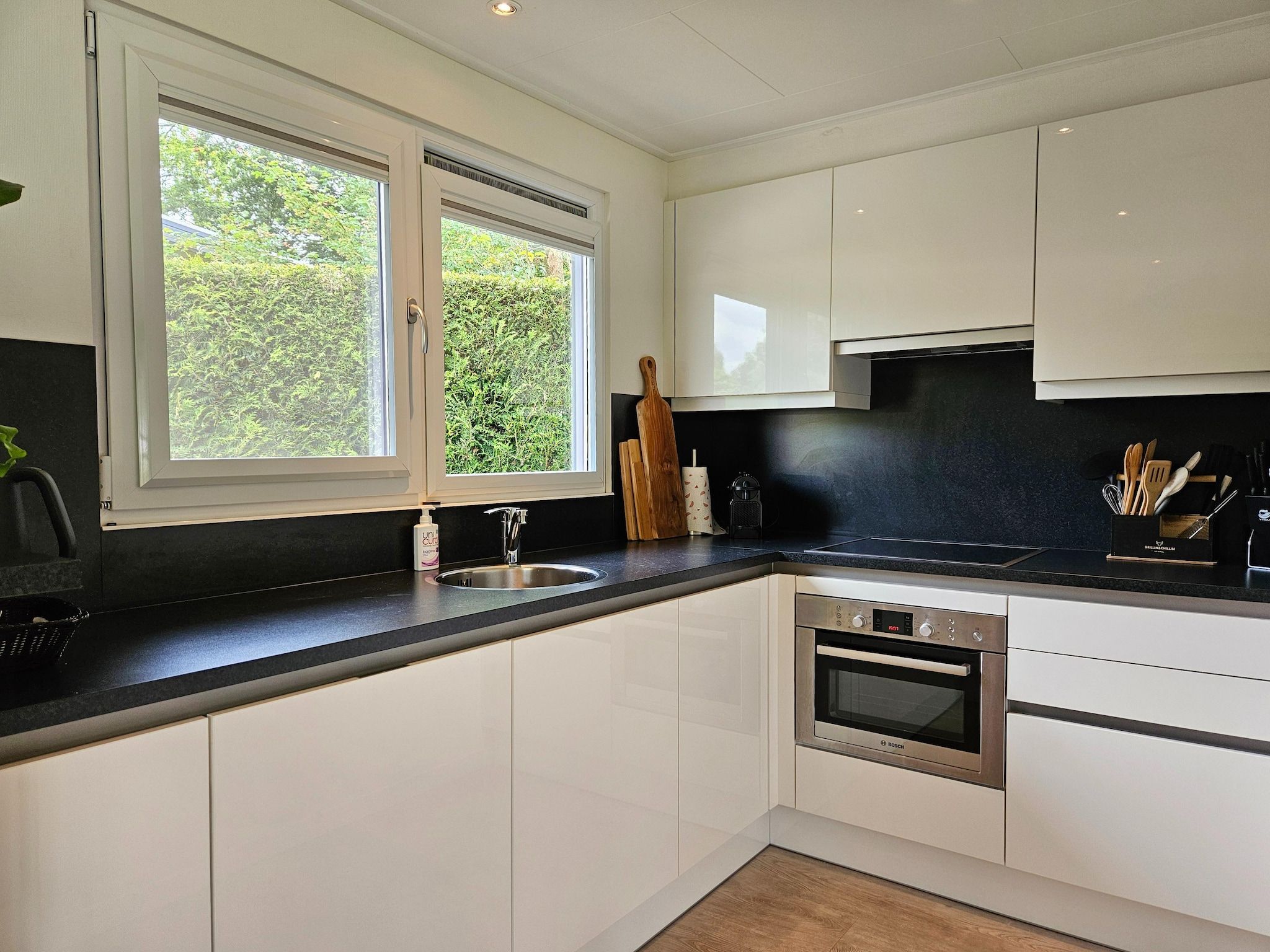 De keuken van Kieftveen 18-535 Bamboo house in Voorthuizen