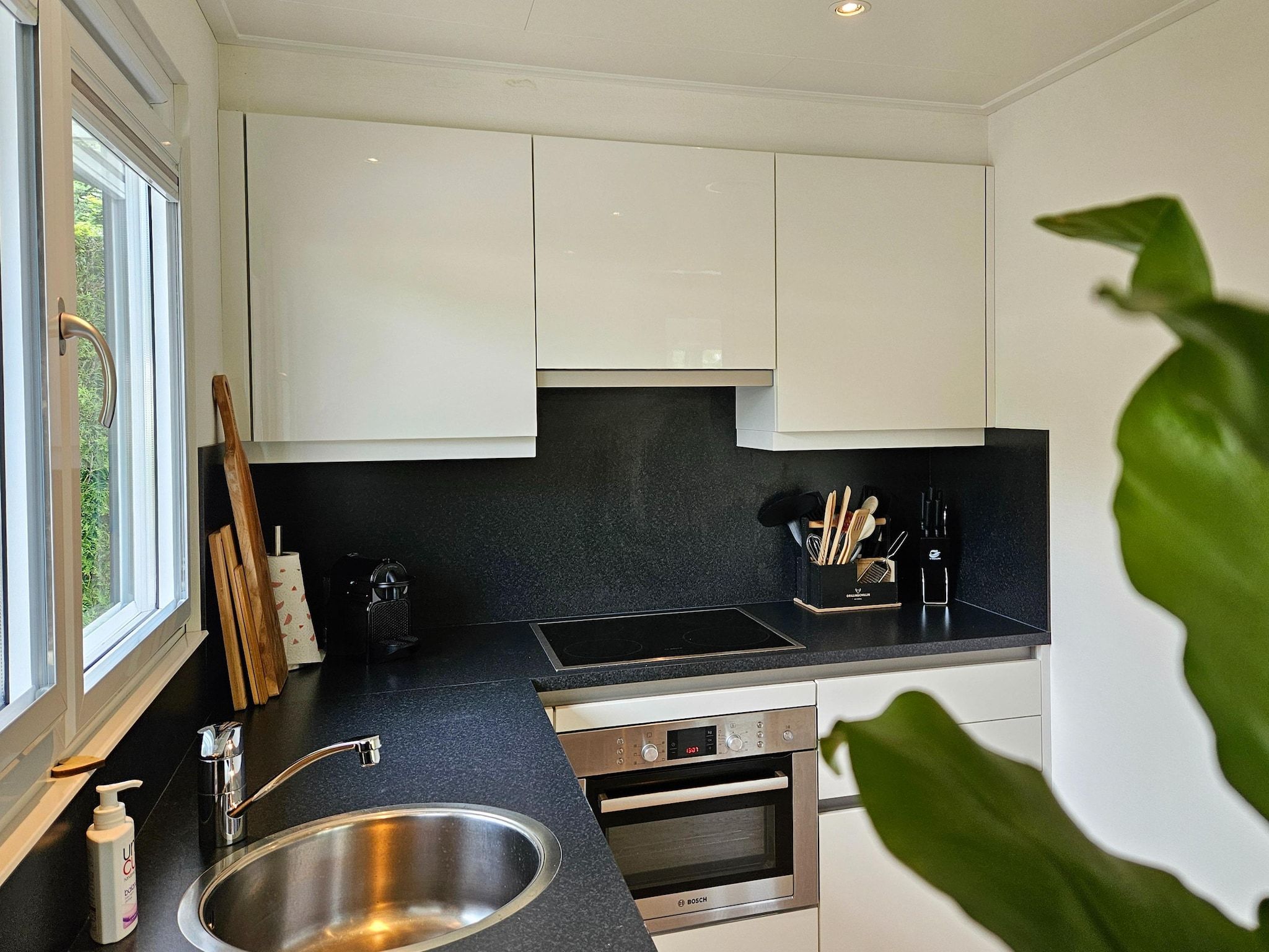 De keuken van Kieftveen 18-535 Bamboo house in Voorthuizen