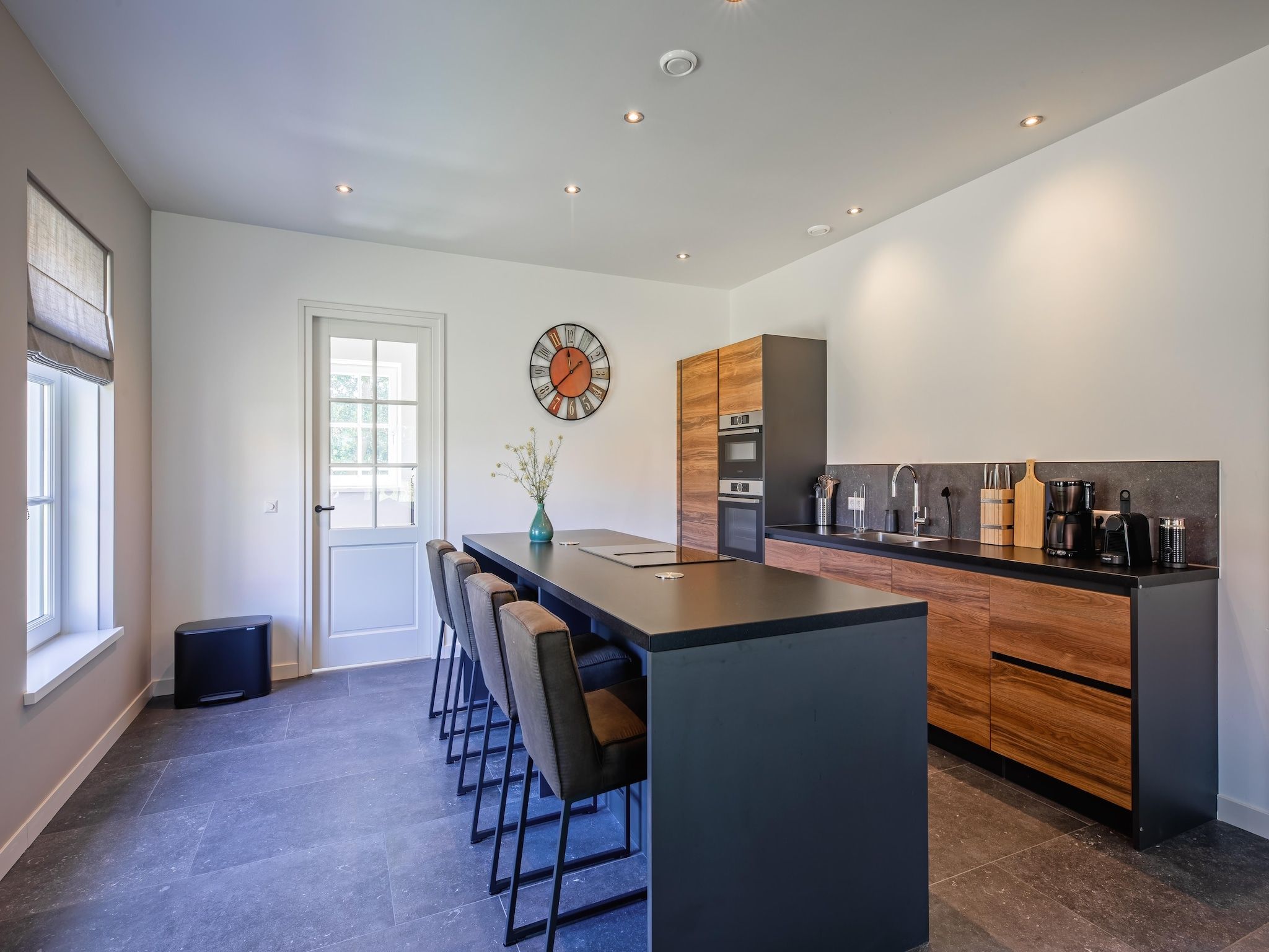 De keuken van Familievilla Nieuw-Zeeland in Oosterend