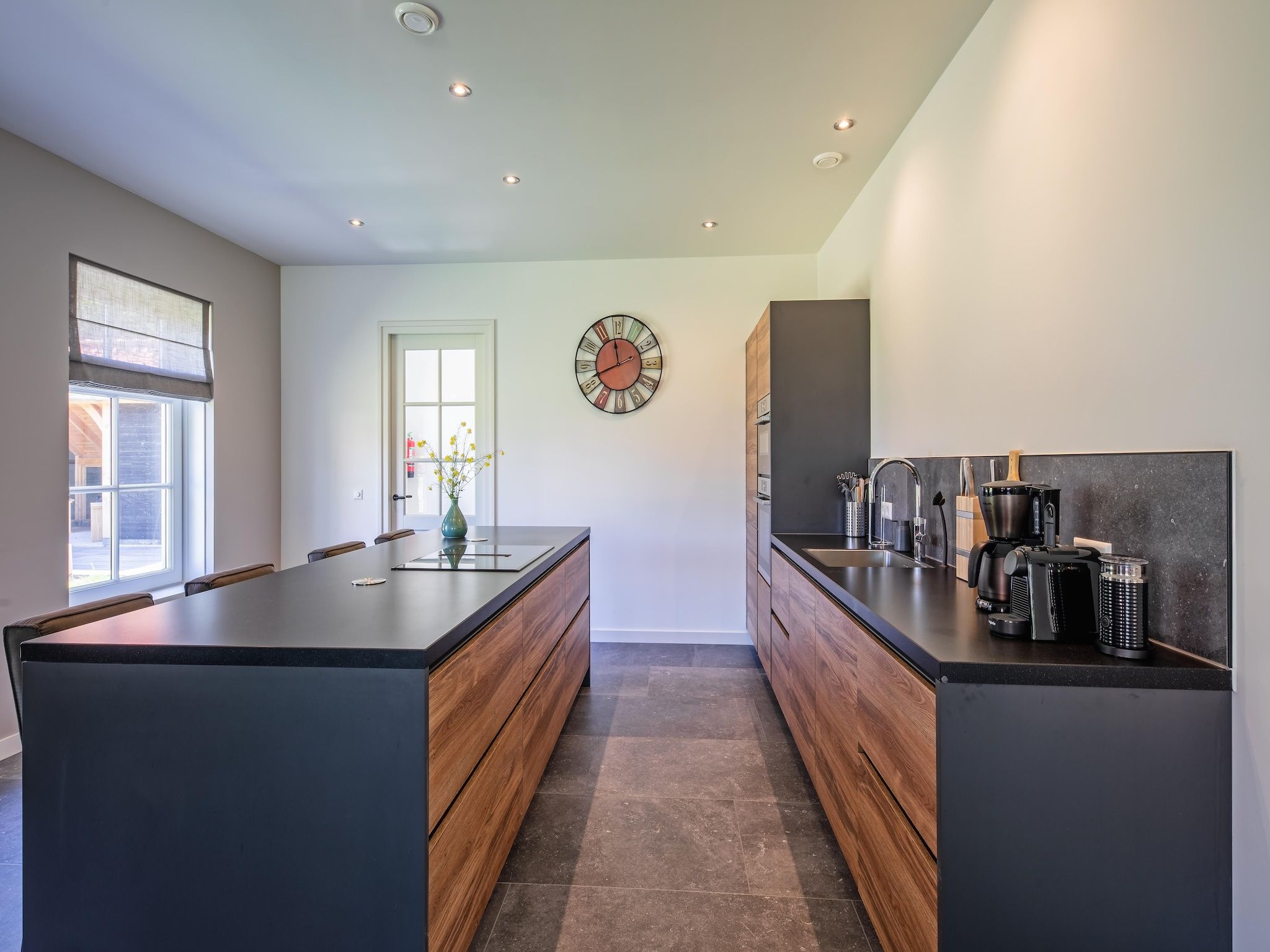 De keuken van Familievilla Nieuw-Zeeland in Oosterend