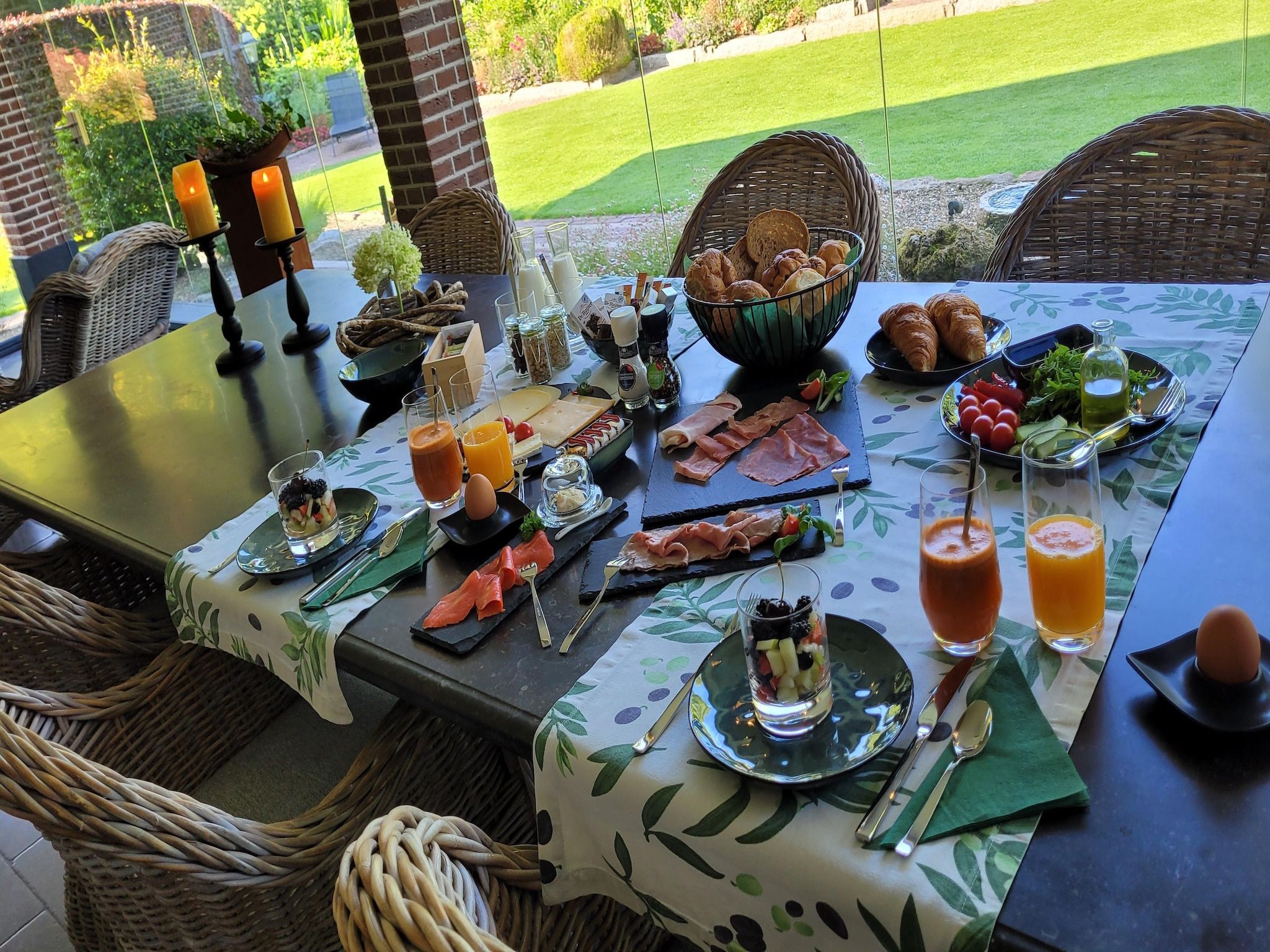 De keuken van B&B Overloon 4 Personen in Overloon