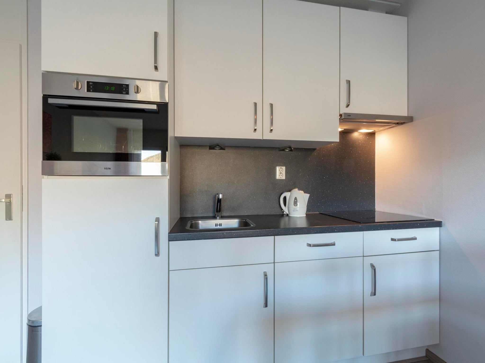 De keuken van Beach Appartement 08 in Callantsoog