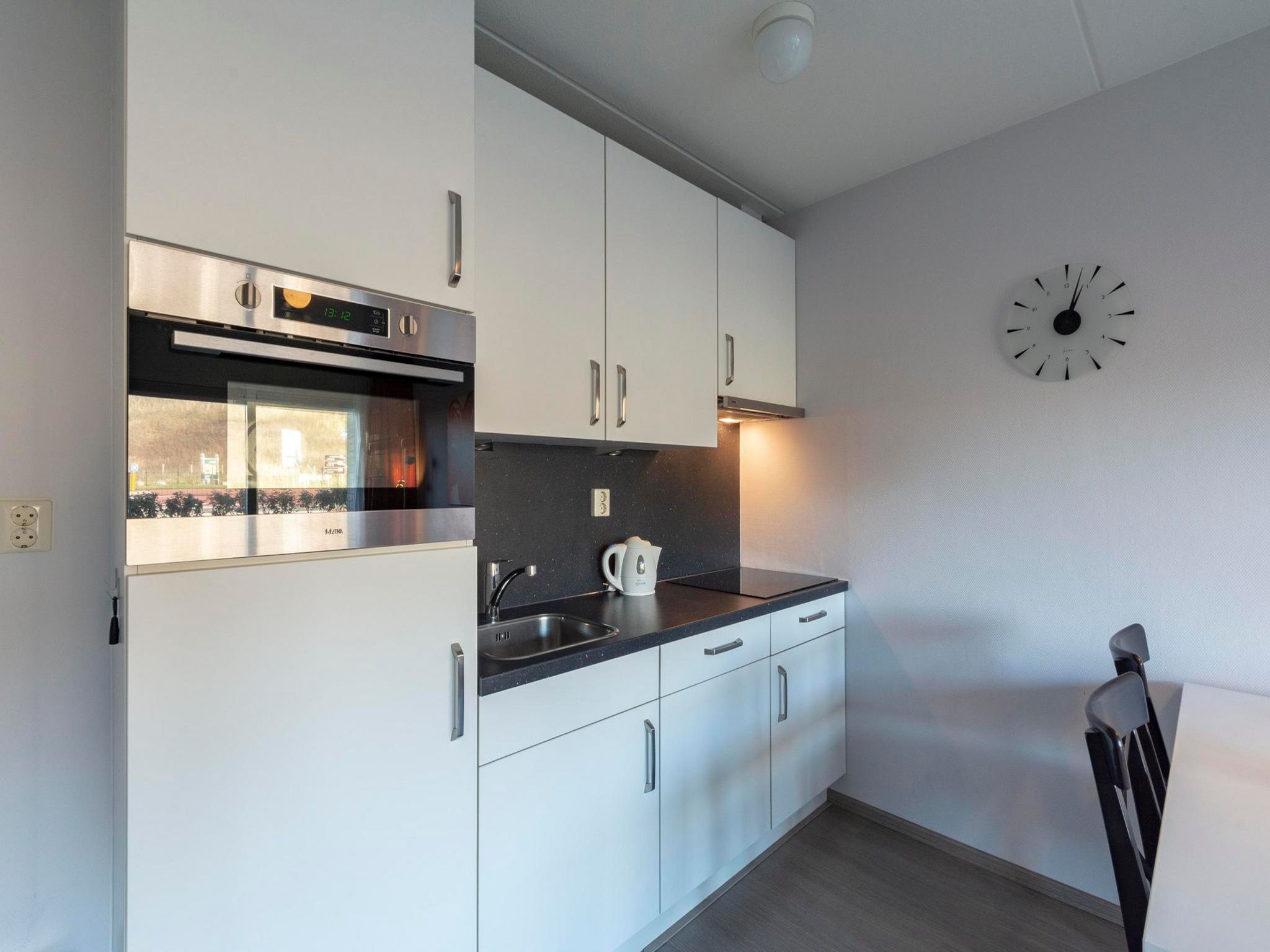 De keuken van Beach Appartement 08 in Callantsoog