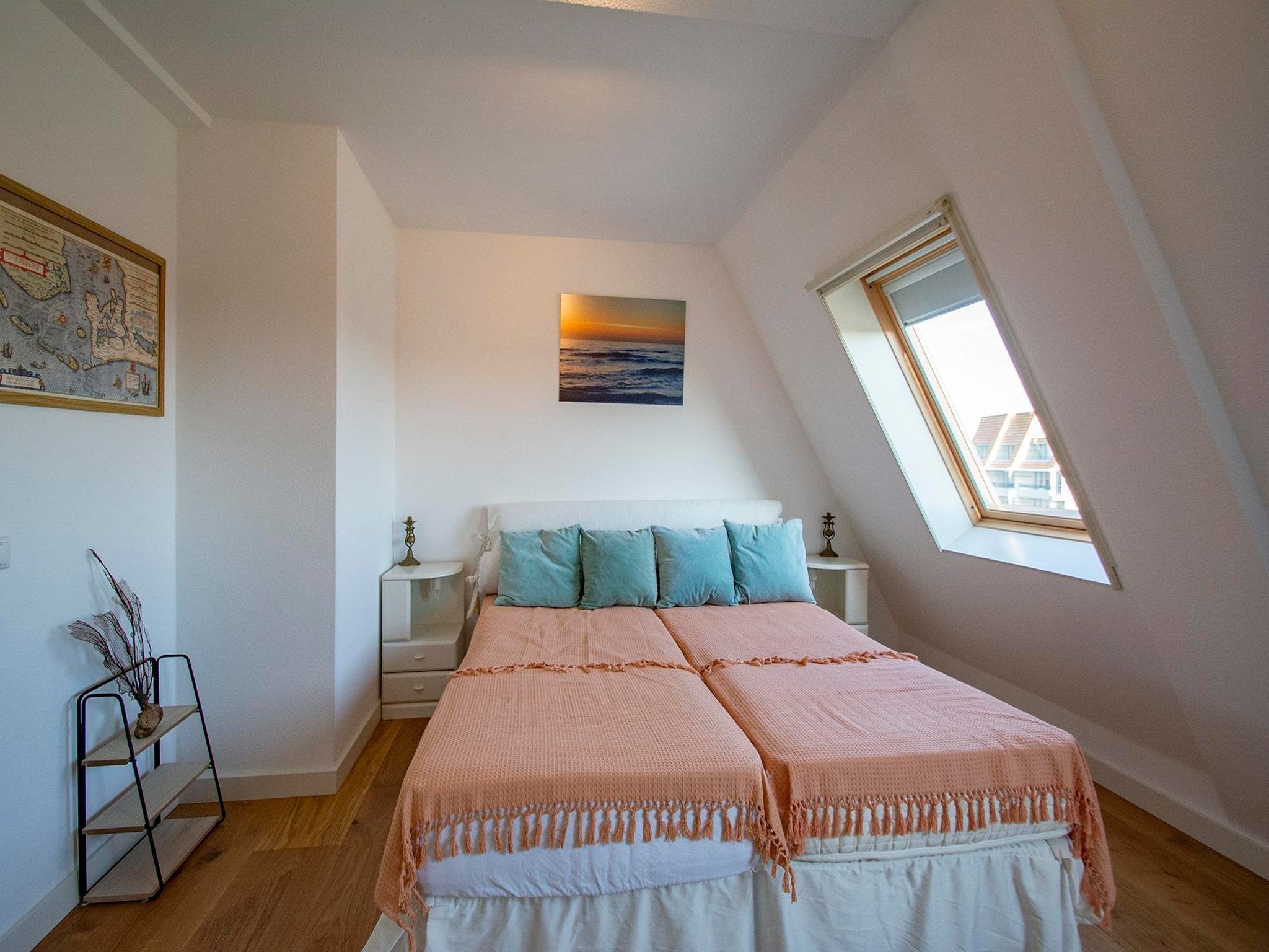 Een slaapkamer van Duinerei C301/C302 in Groote Keeten