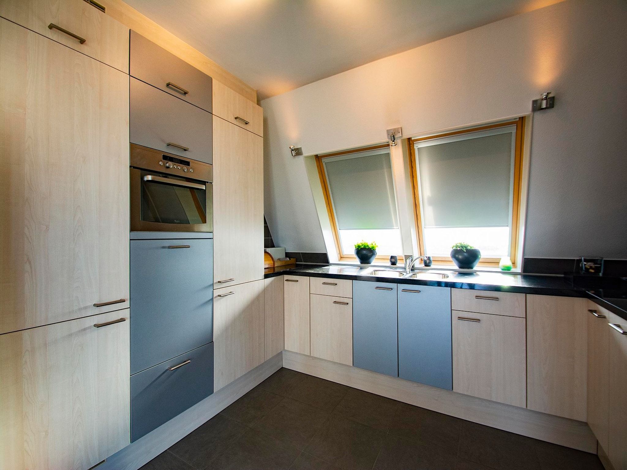 De keuken van Duinerei C301/C302 in Groote Keeten