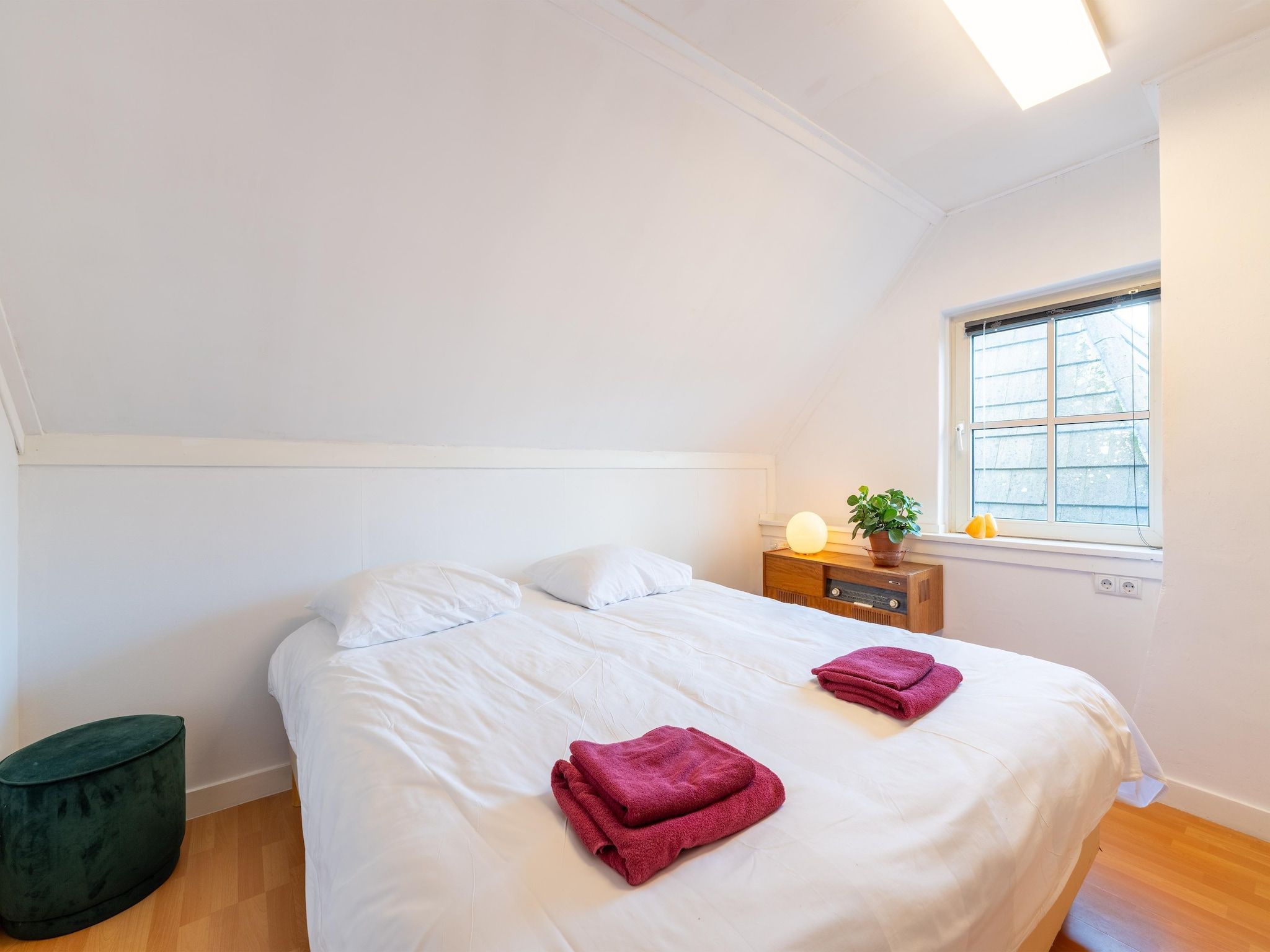 Een slaapkamer van Landhuis Hezenes in Diever