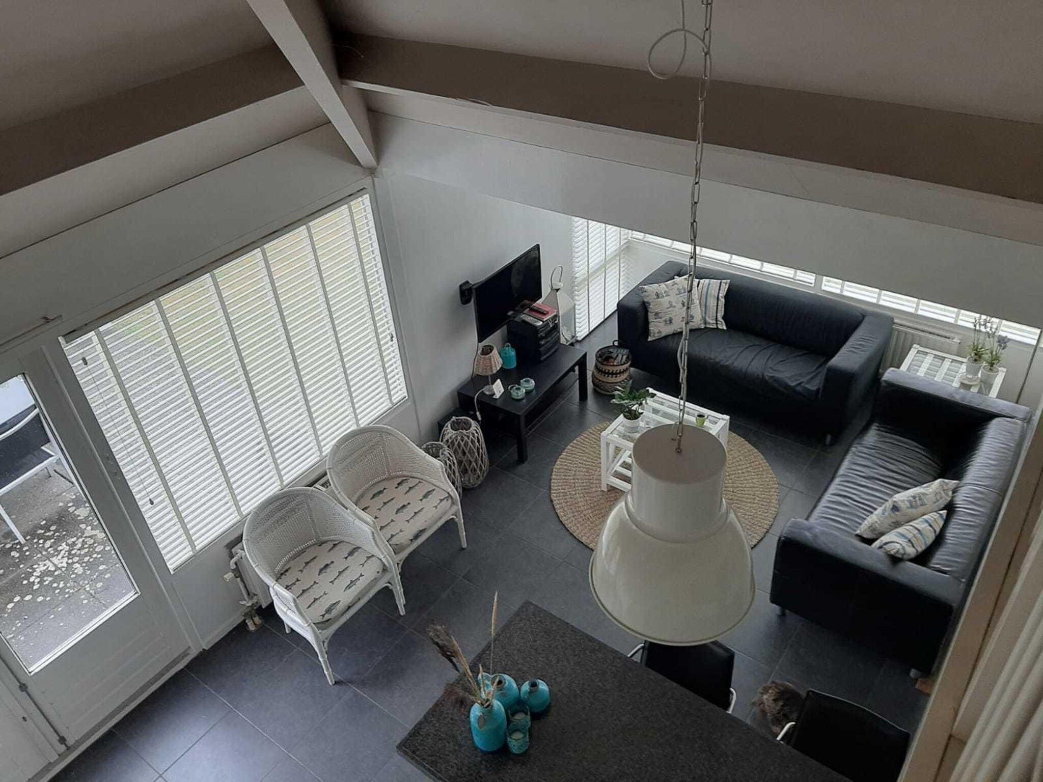 De woonkamer van Schoneveld 121 Duinroos Breskens in Breskens