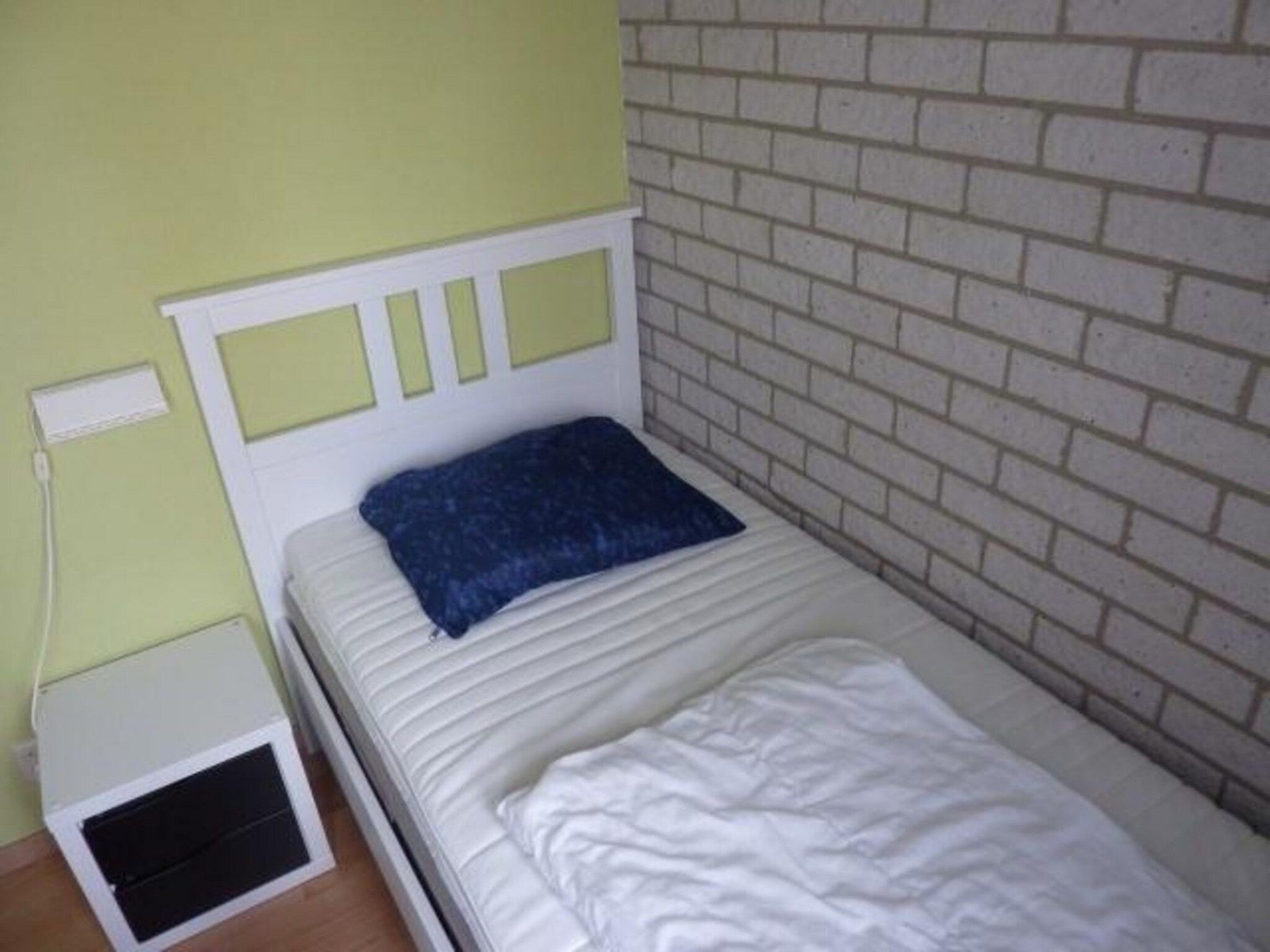 Een slaapkamer van Schoneveld 367 Strandparel Breskens in Breskens