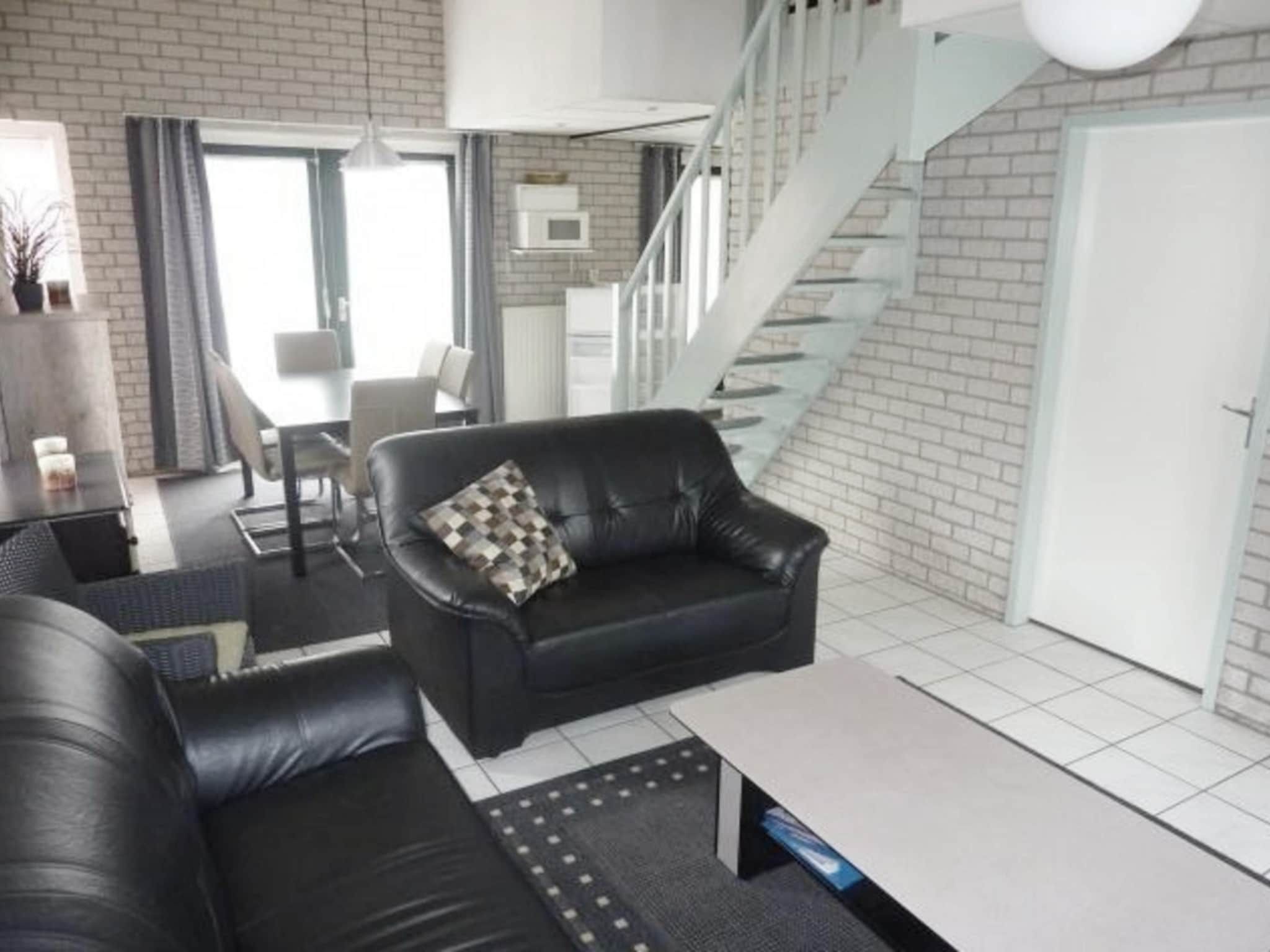 De woonkamer van Schoneveld 367 Strandparel Breskens in Breskens