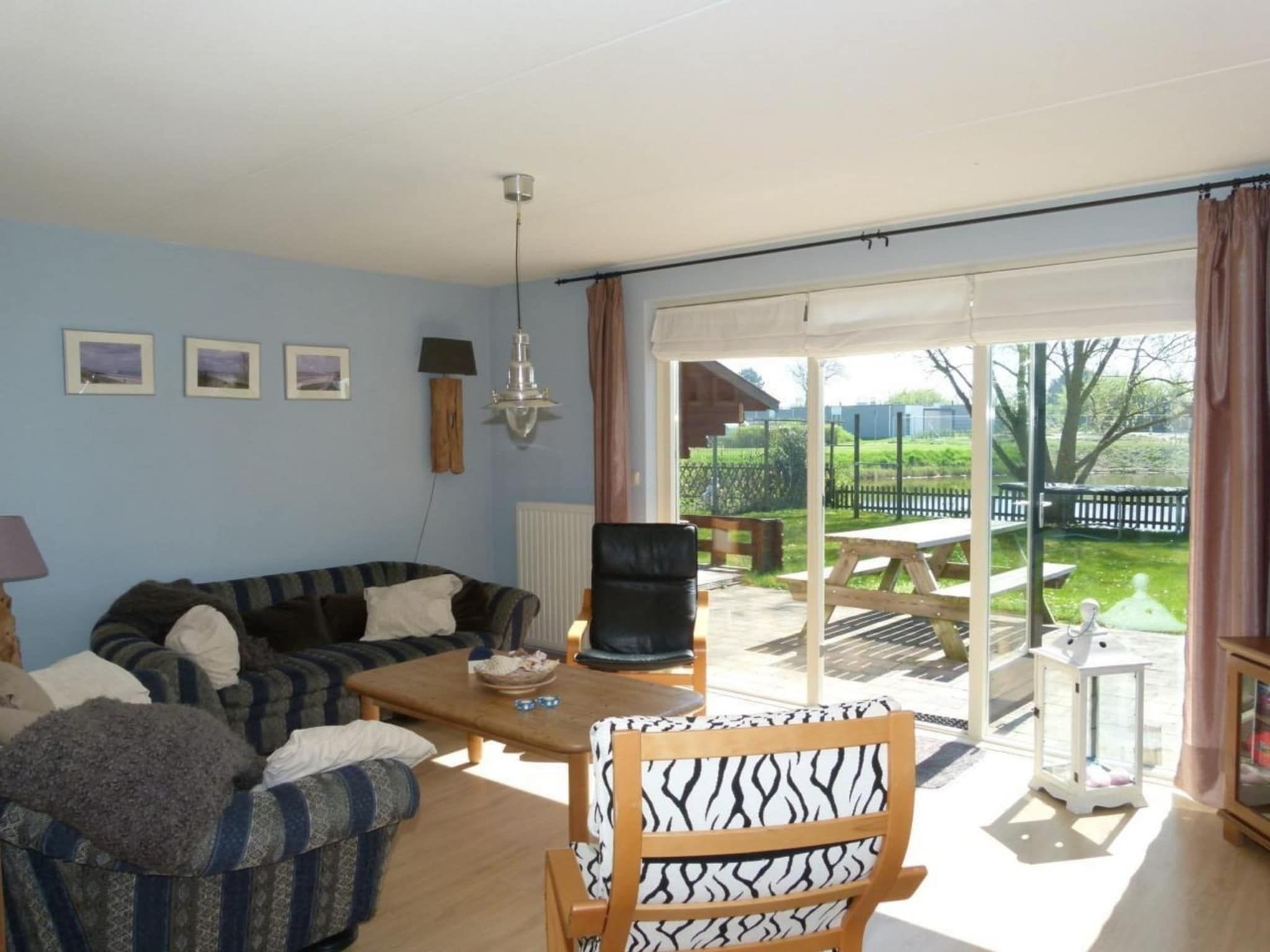 De woonkamer van Scheldeveste 33 Zwin Breskens in Breskens