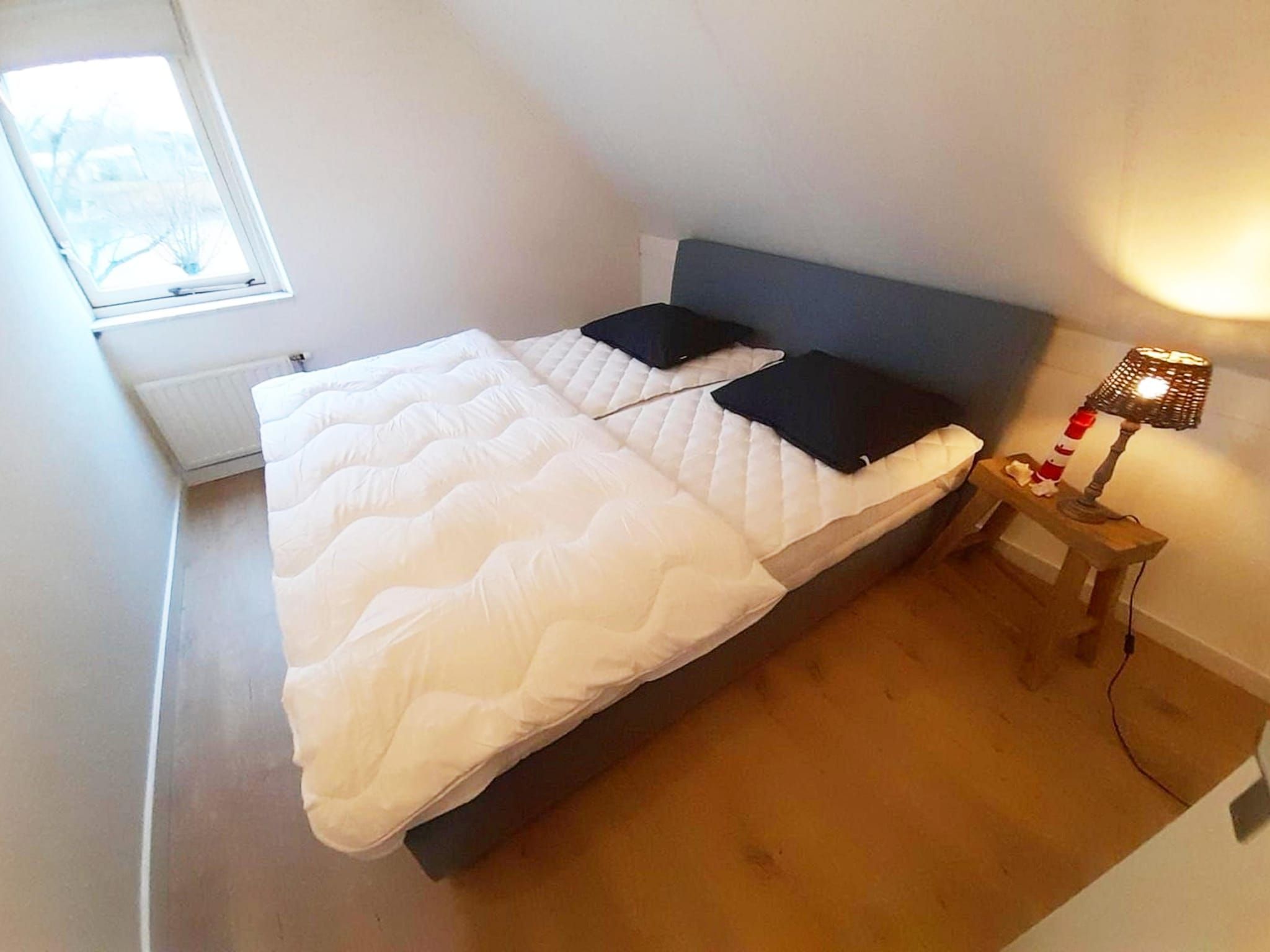 Een slaapkamer van Scheldeveste 33 Zwin Breskens in Breskens