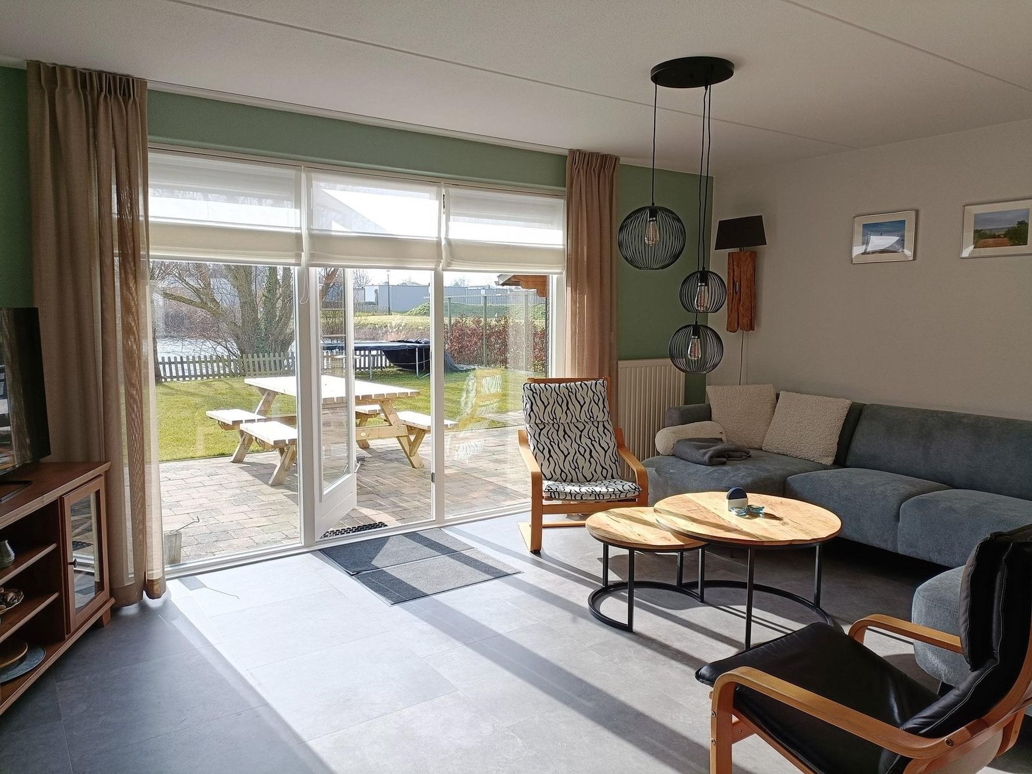 De woonkamer van Scheldeveste 33 Zwin Breskens in Breskens
