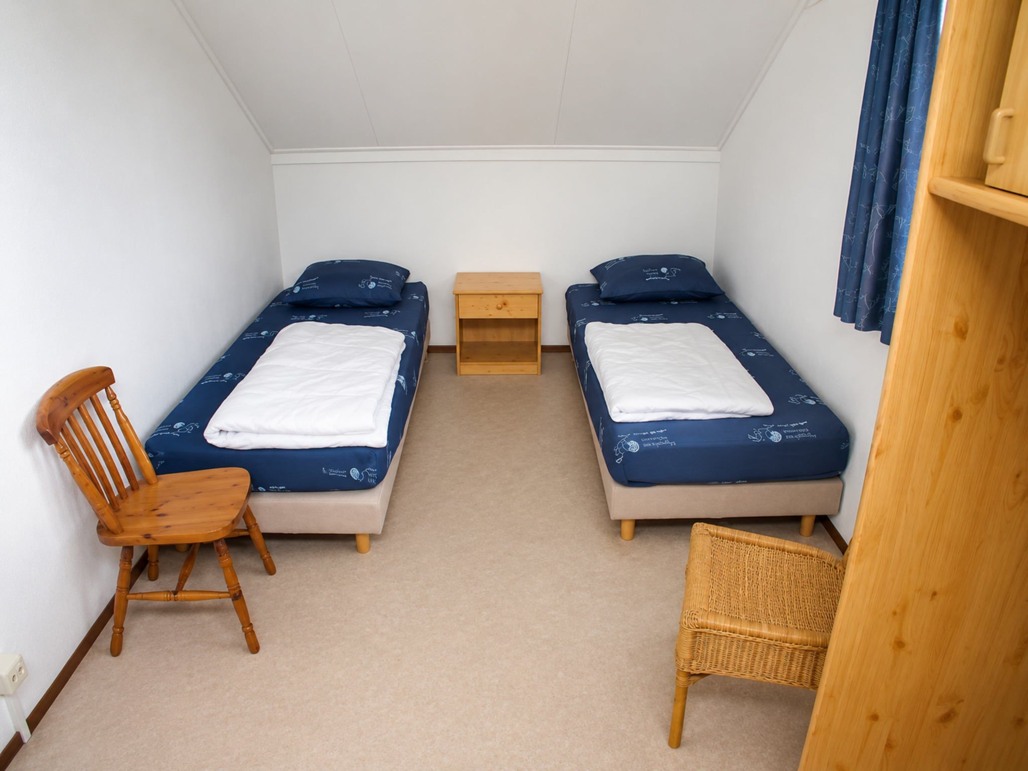 Een slaapkamer van Scheldeveste 97 Schelde Breskens in Breskens