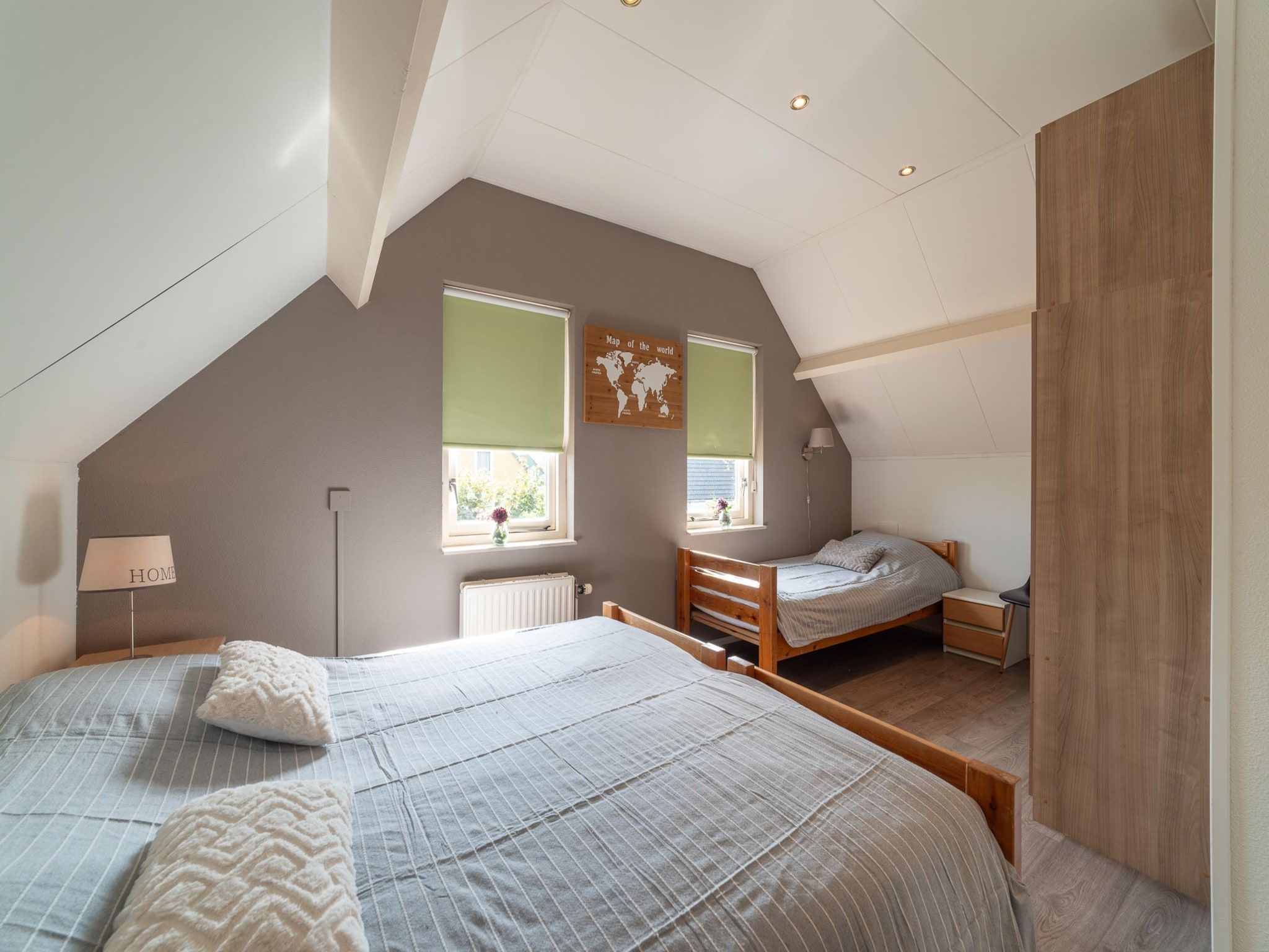 Een slaapkamer van Villapark De Oesterbaai 26 in Wemeldinge