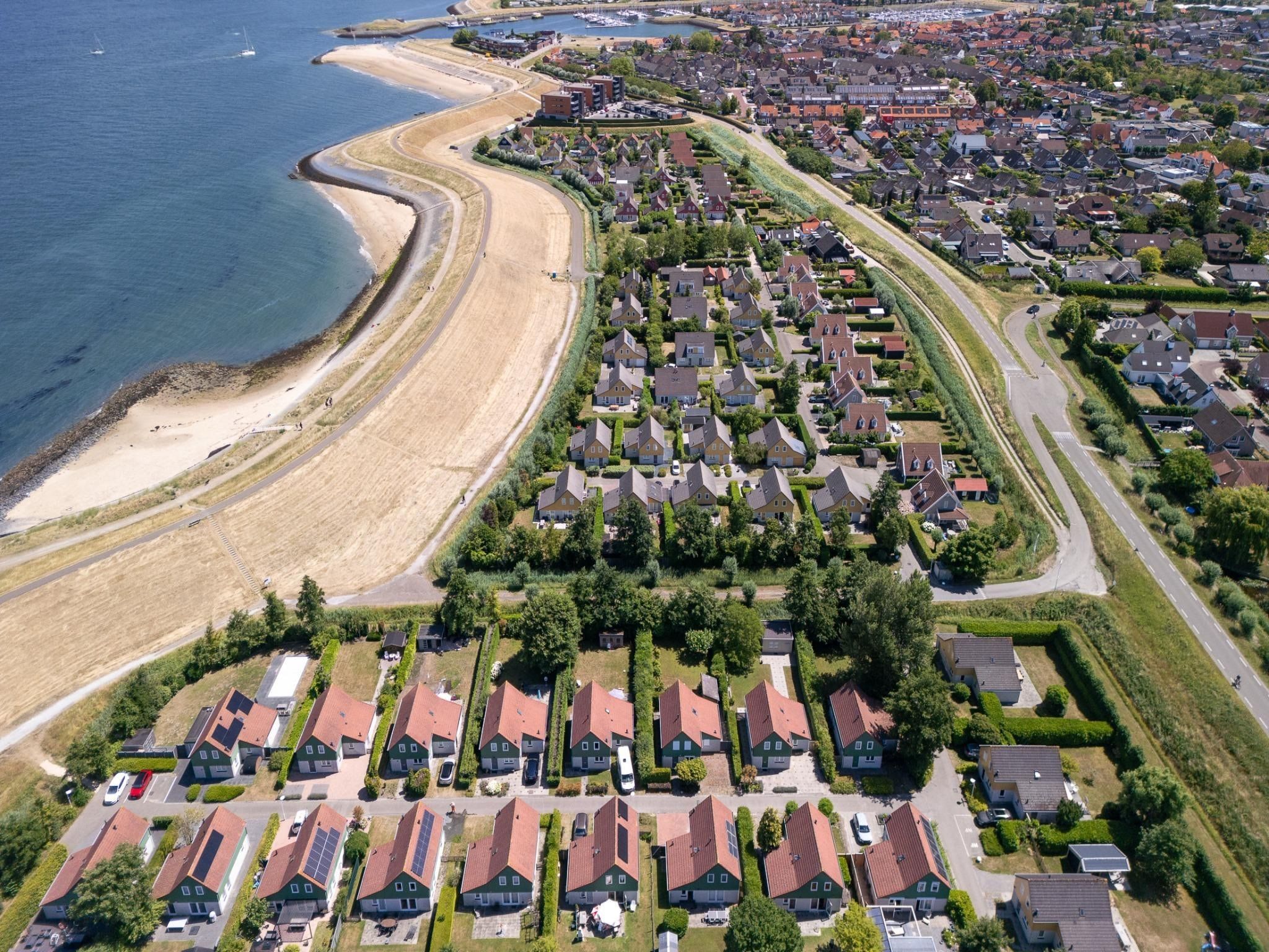 De omgeving van Villapark De Oesterbaai 26 in Wemeldinge