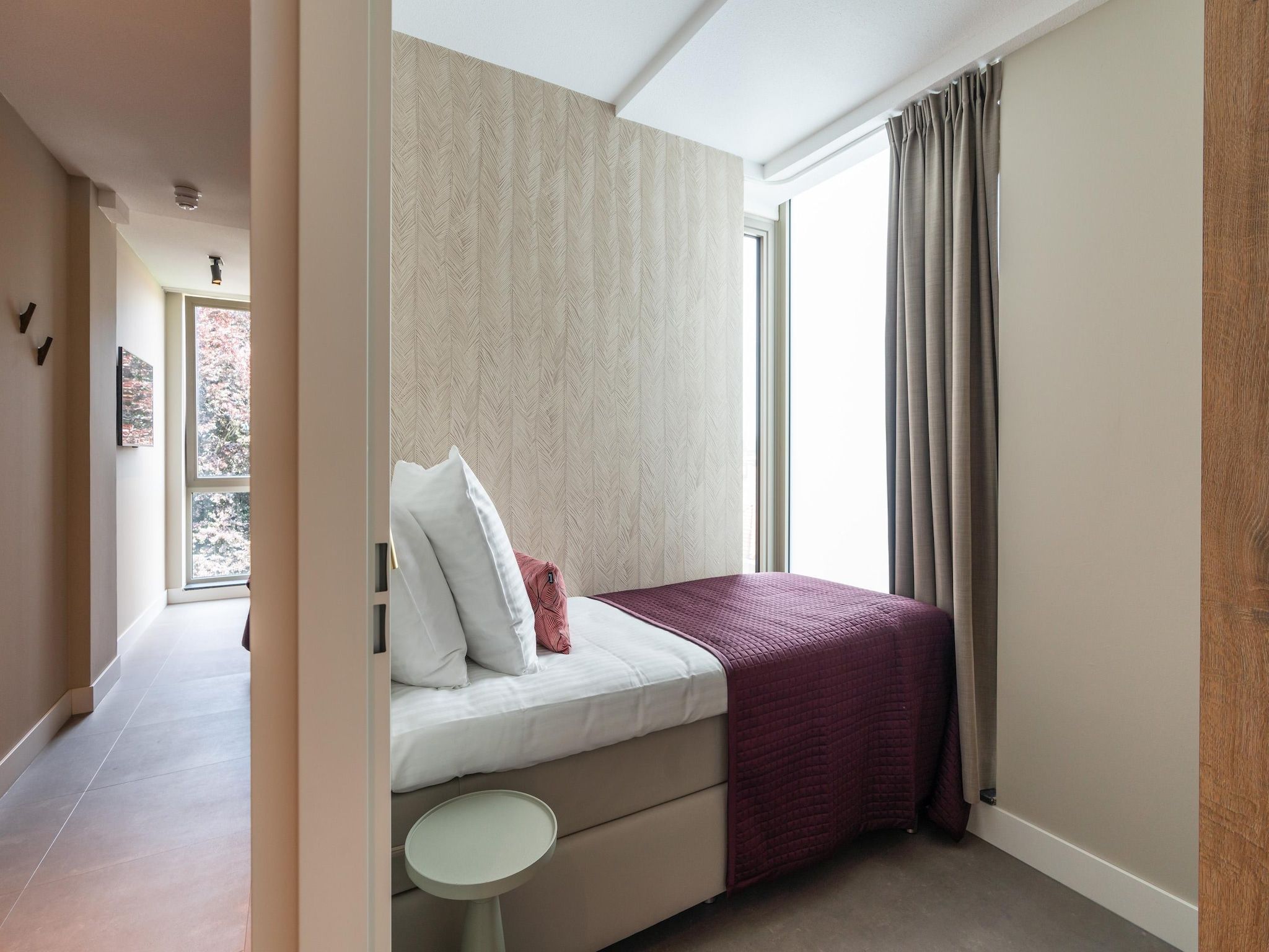 Een slaapkamer van Walden 4 in Den  Haag