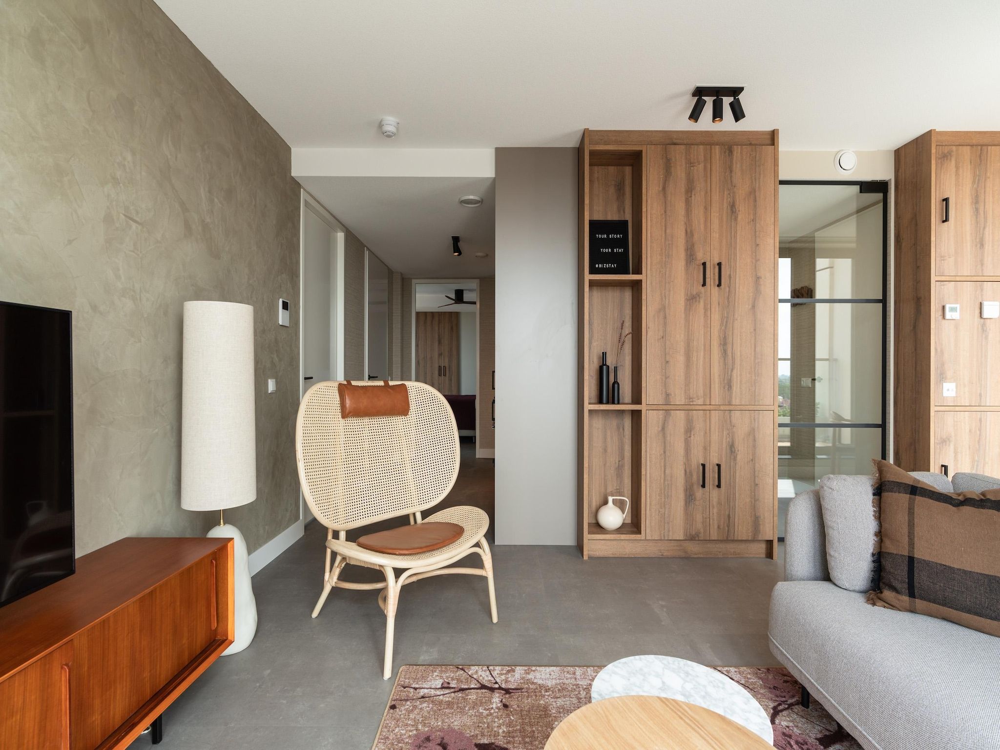 De woonkamer van Walden 4 in Den  Haag