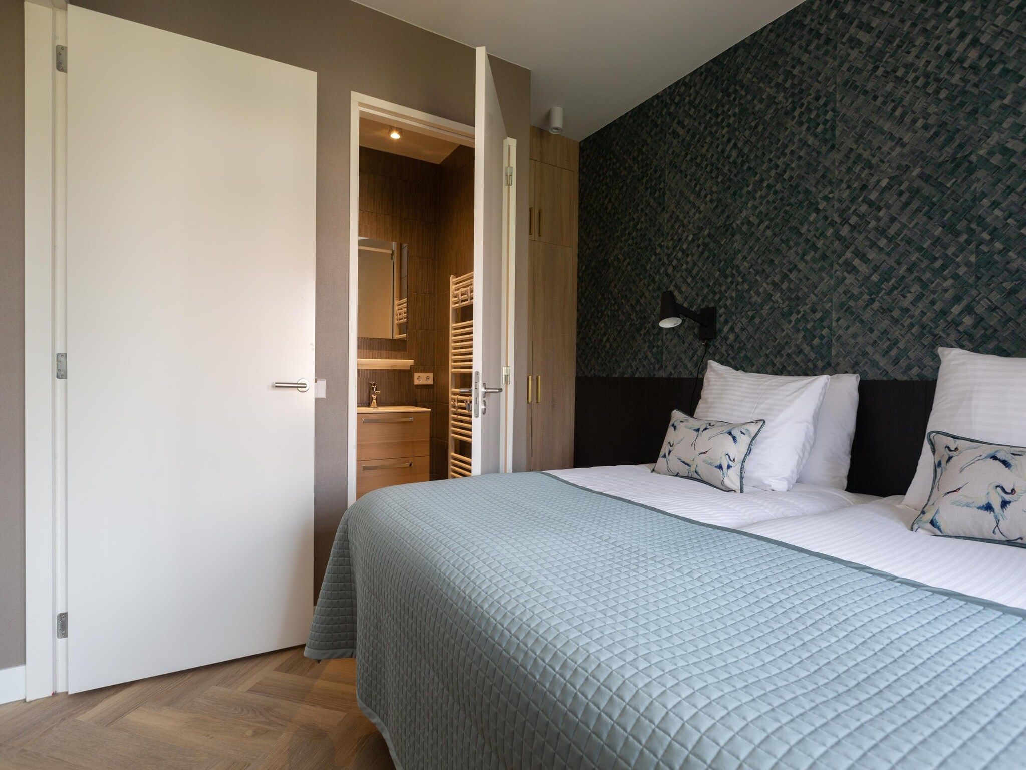 Een slaapkamer van Maurits 4 in Den Haag