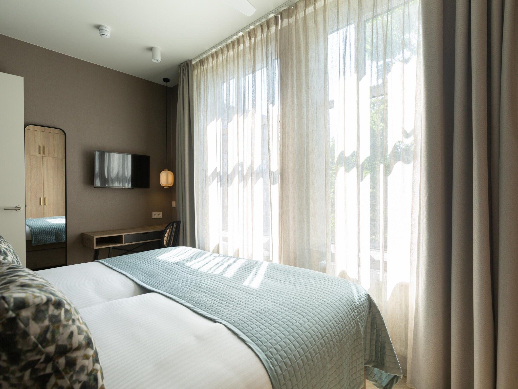 Een slaapkamer van Maurits 4 in Den Haag