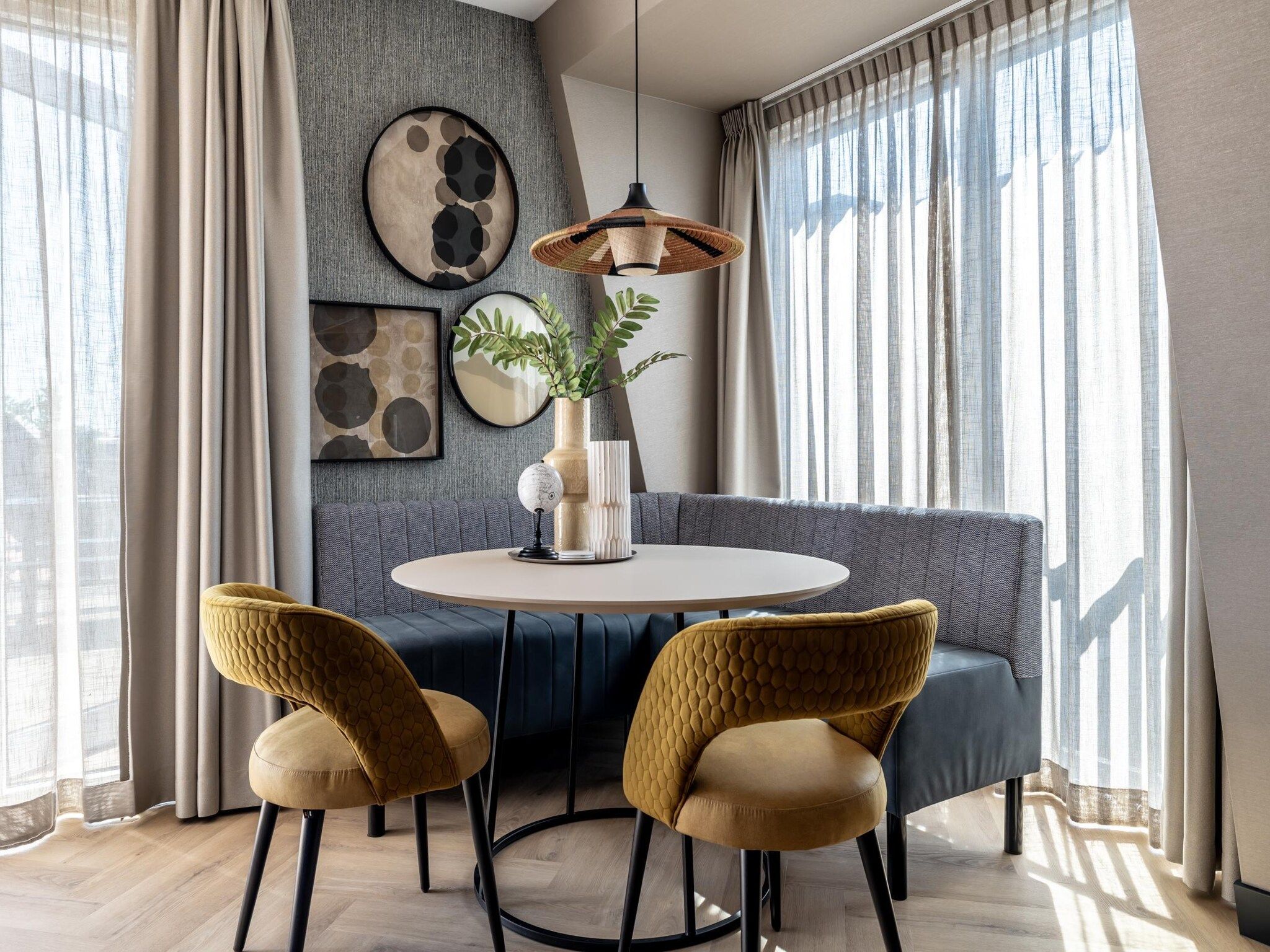 De eetkamer van Delft 4C in Delft