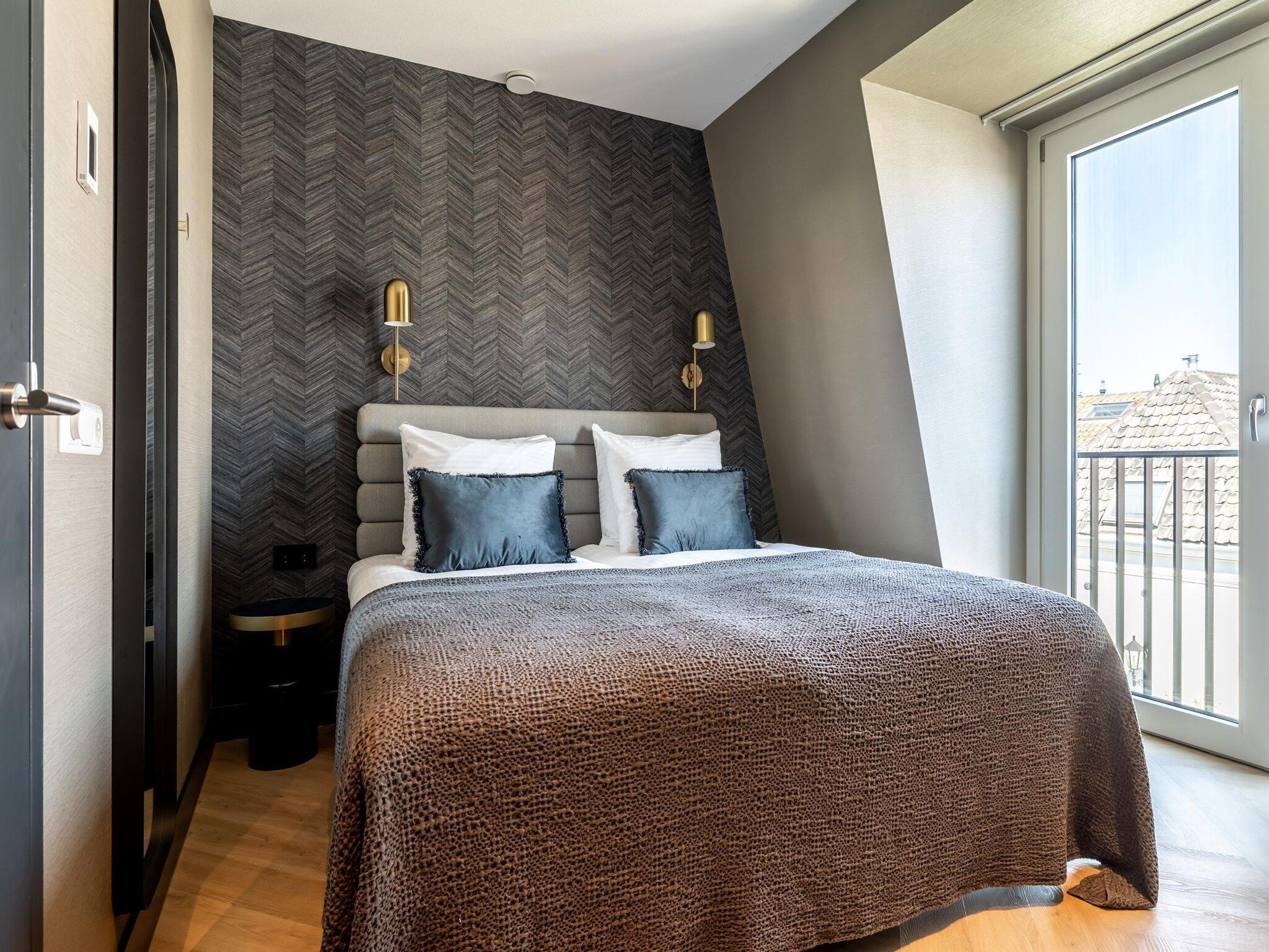 Een slaapkamer van Delft 4C in Delft