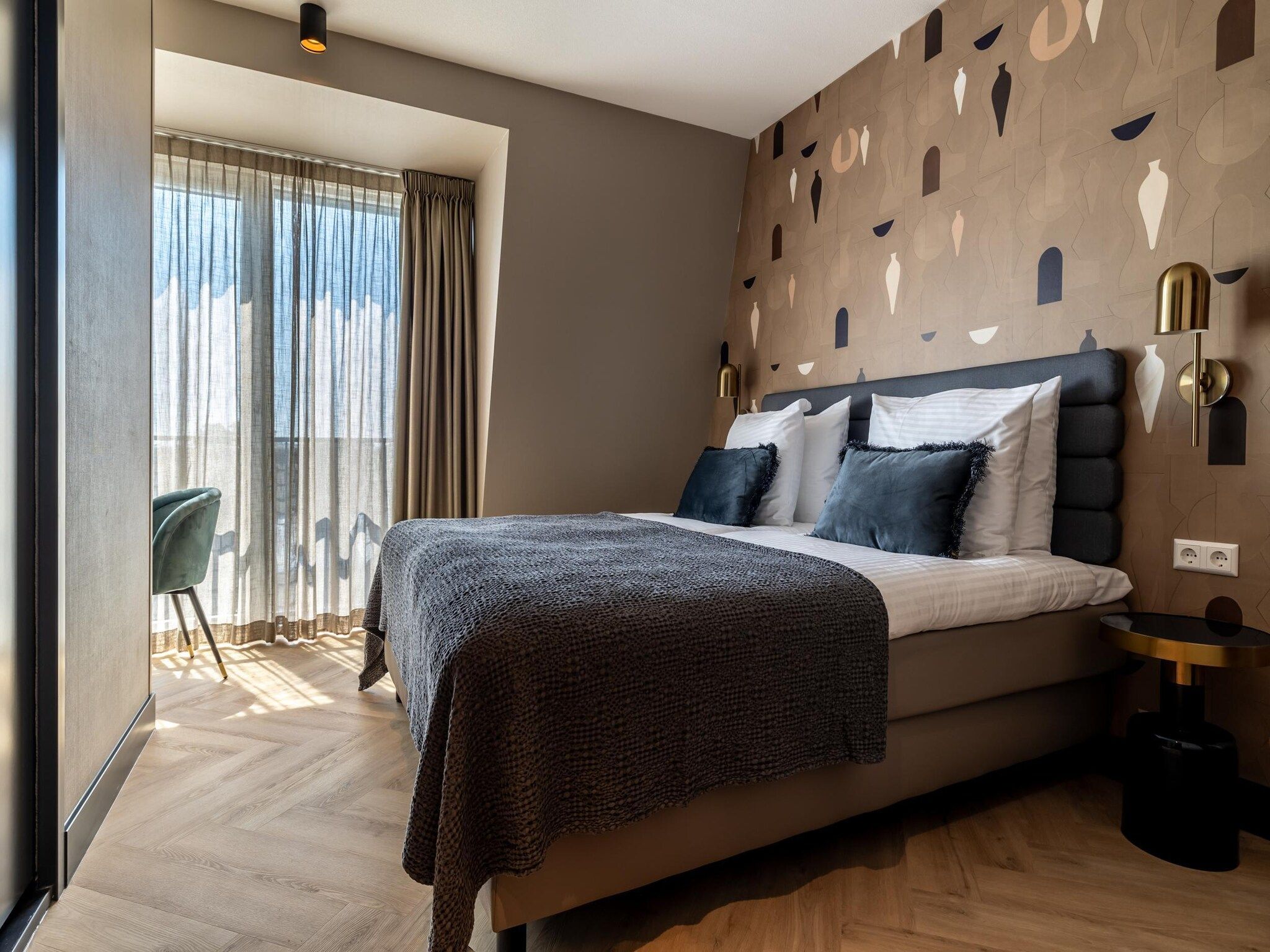 Een slaapkamer van Delft 4C in Delft