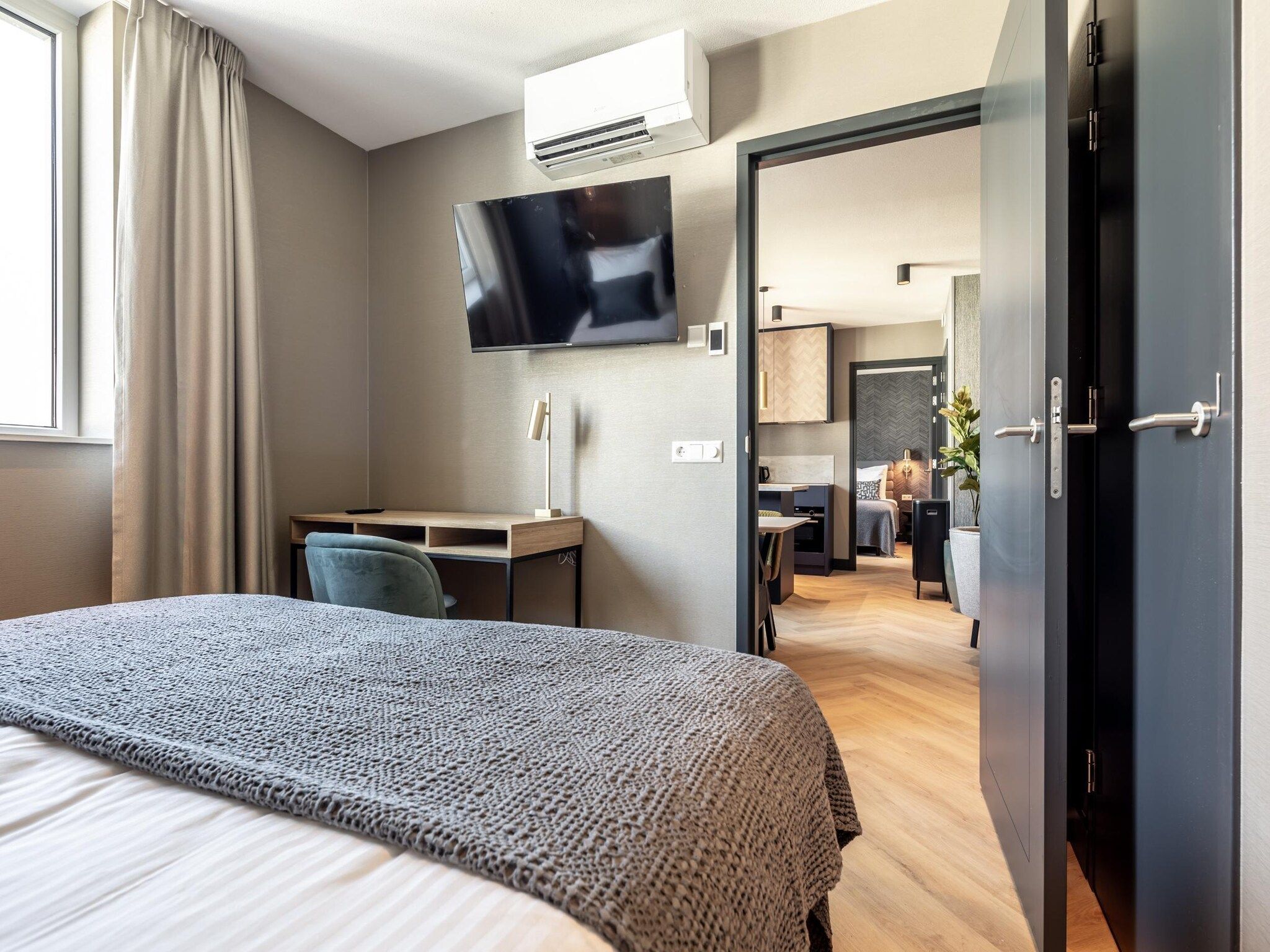 Een slaapkamer van Delft 5B in Delft