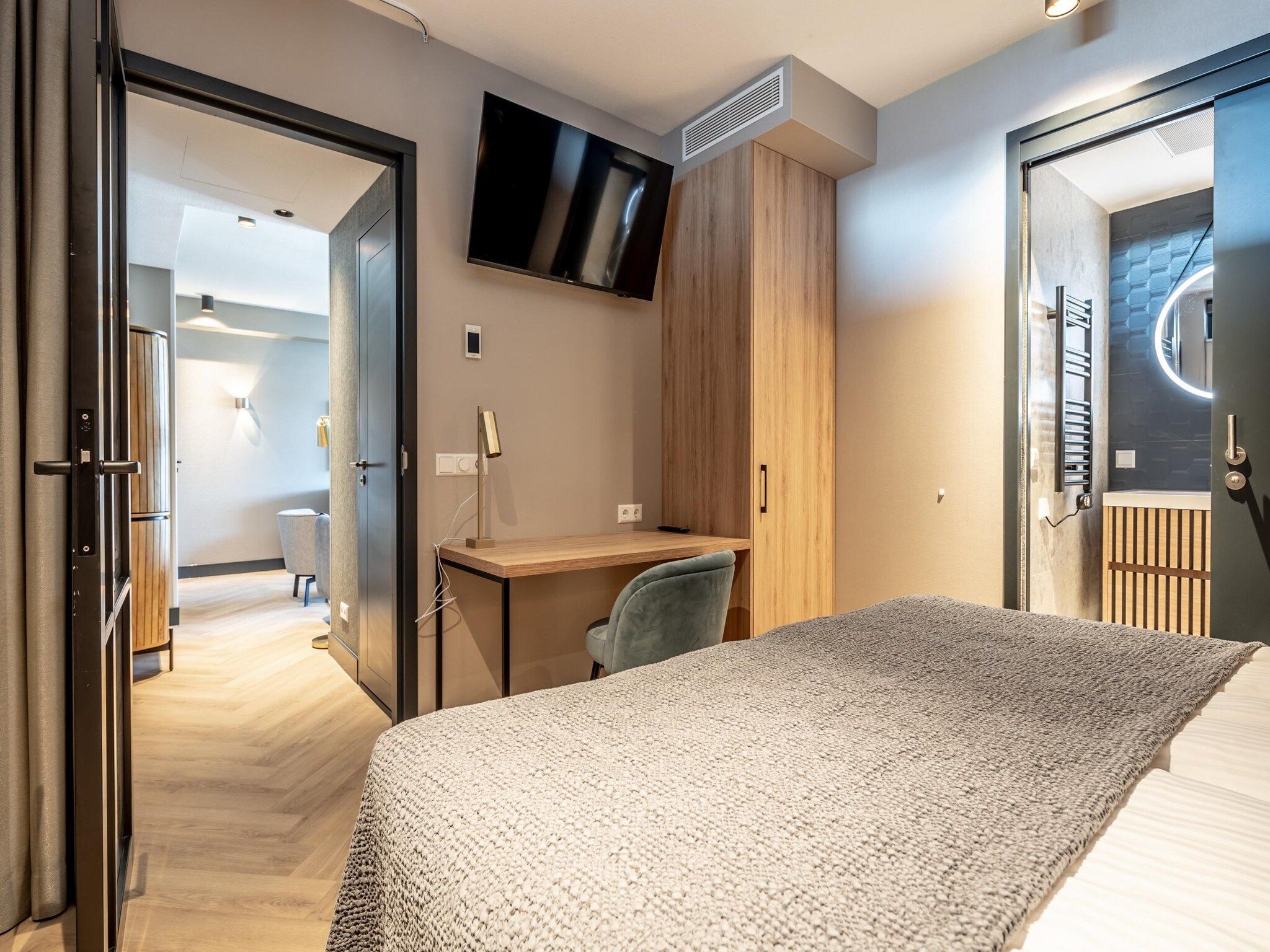 Een slaapkamer van Delft 5B in Delft