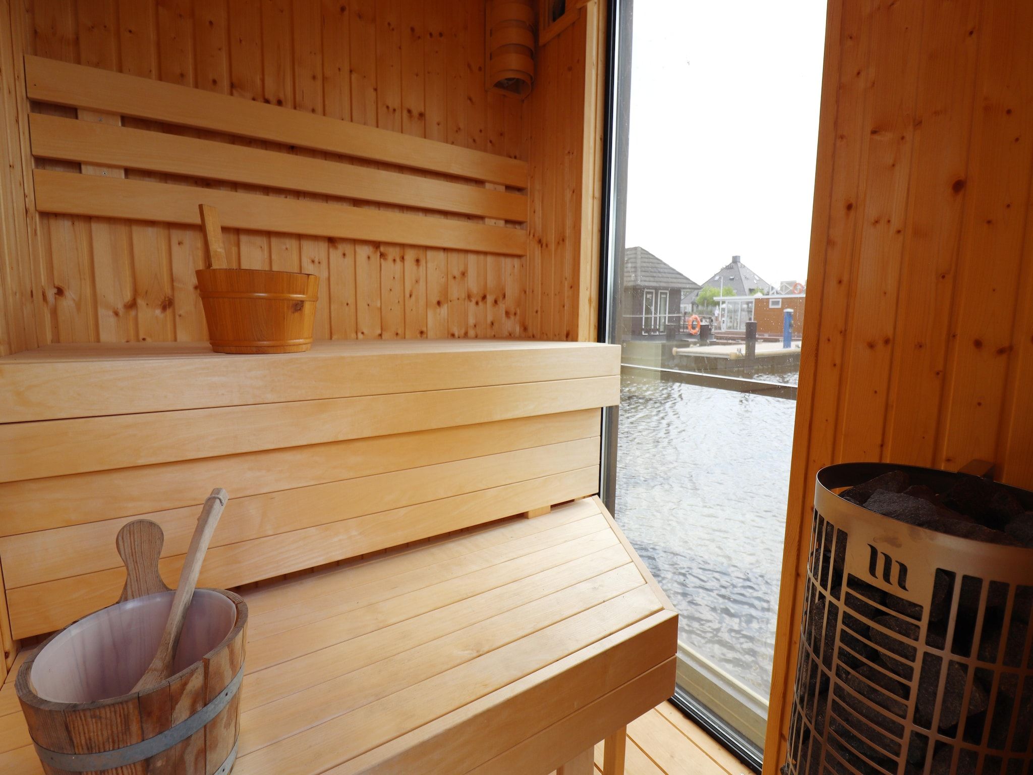 Wellness bij Houseboat Kohlenpott in Offingawier