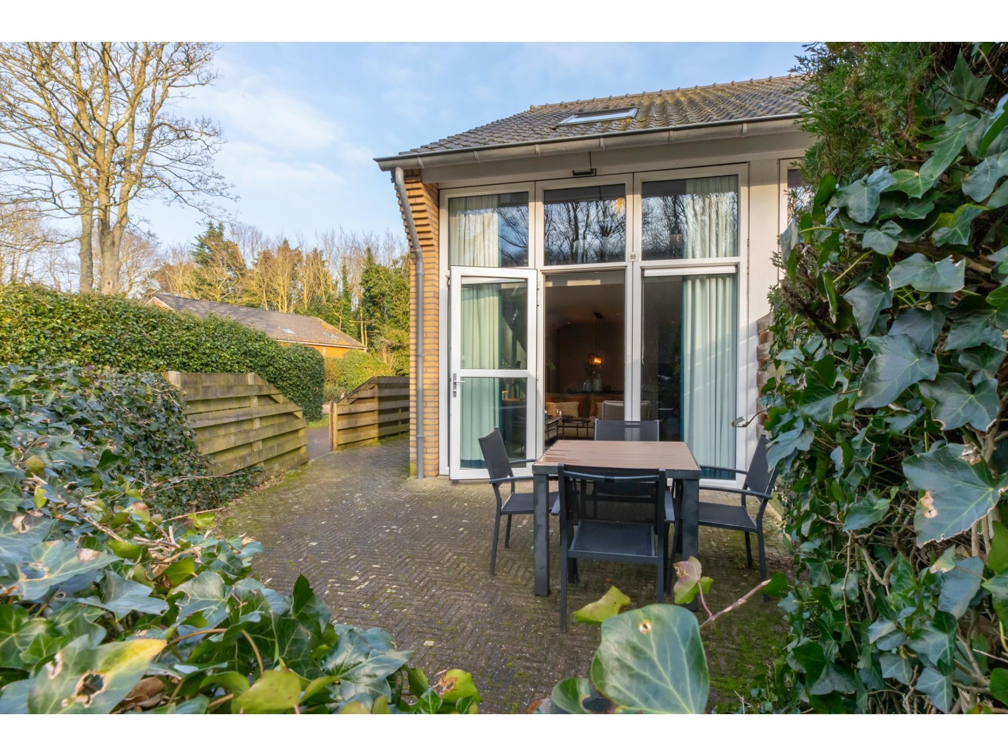 De tuin van WoesteHoeve in Biggekerke