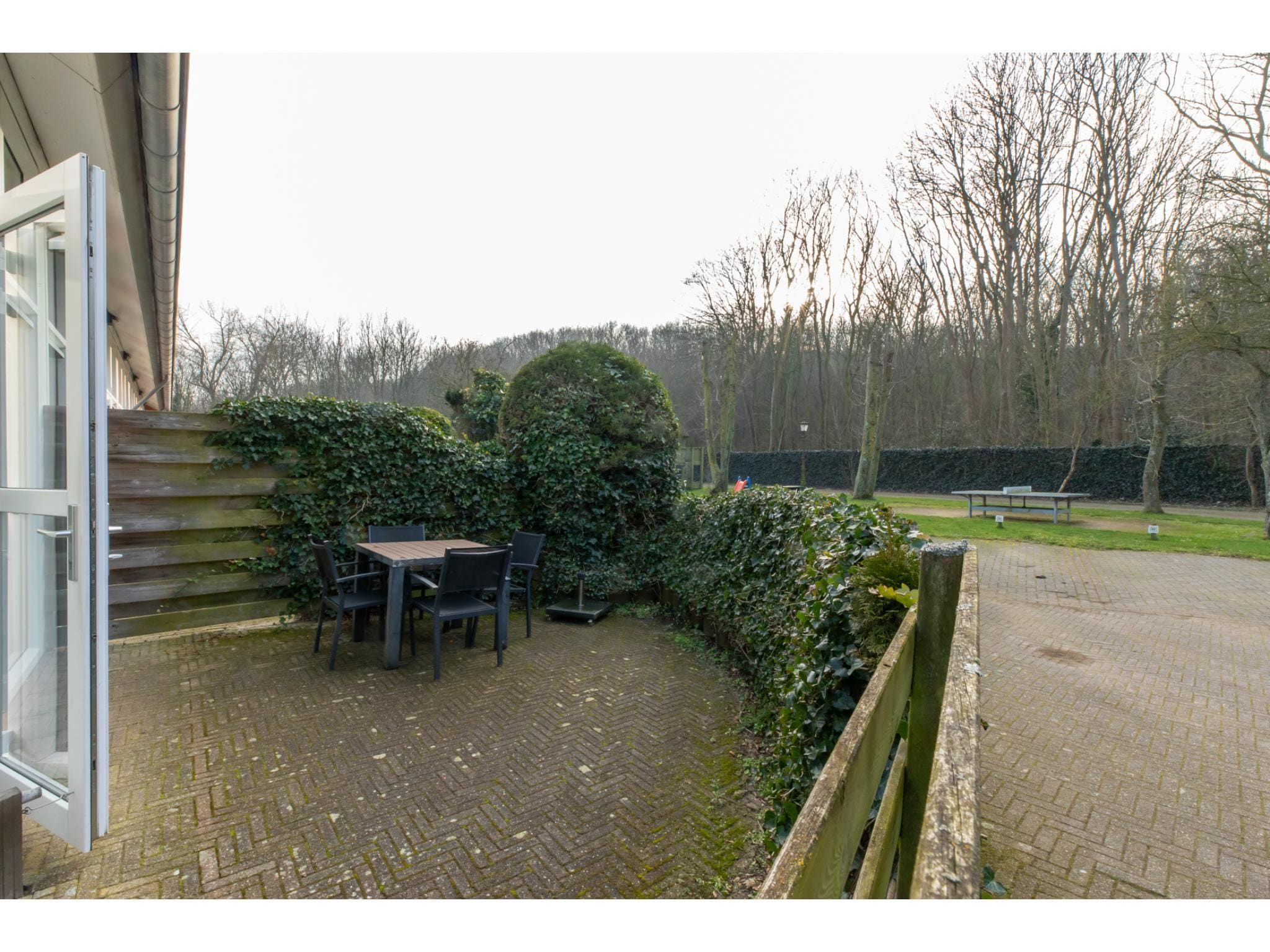 De tuin van WoesteHoeve in Biggekerke