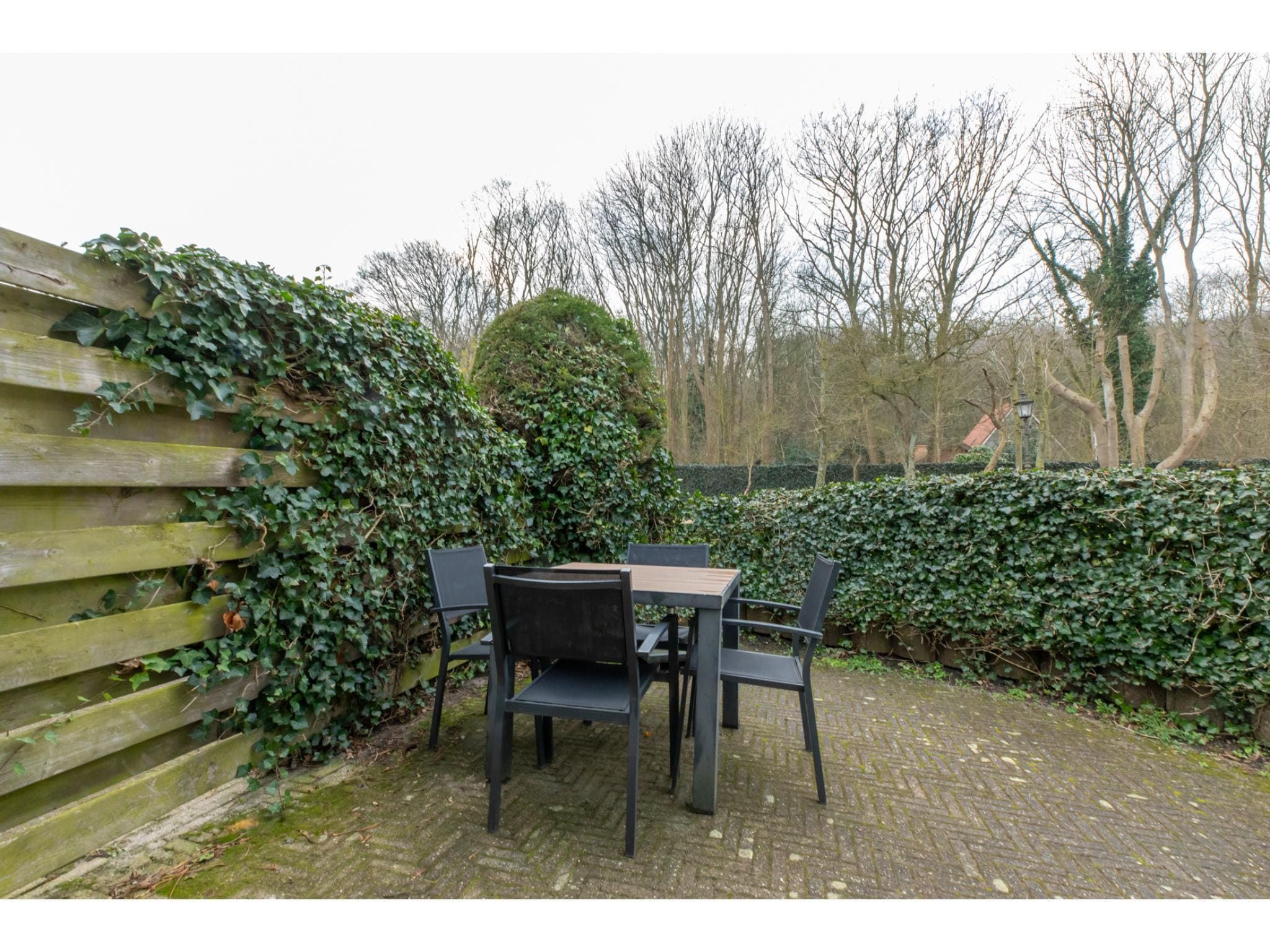 De tuin van WoesteHoeve in Biggekerke