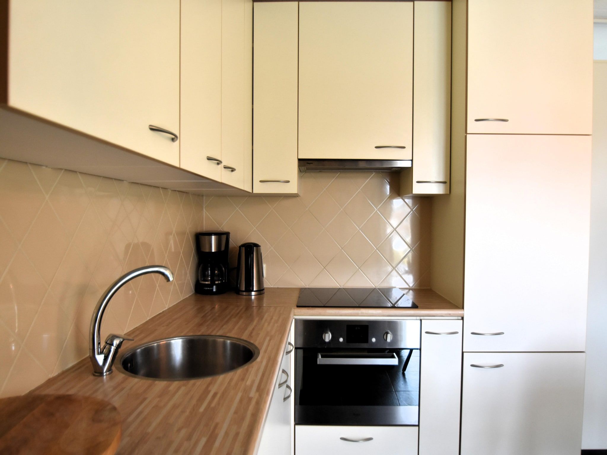 De keuken van Watervilla 51 in Simonshaven