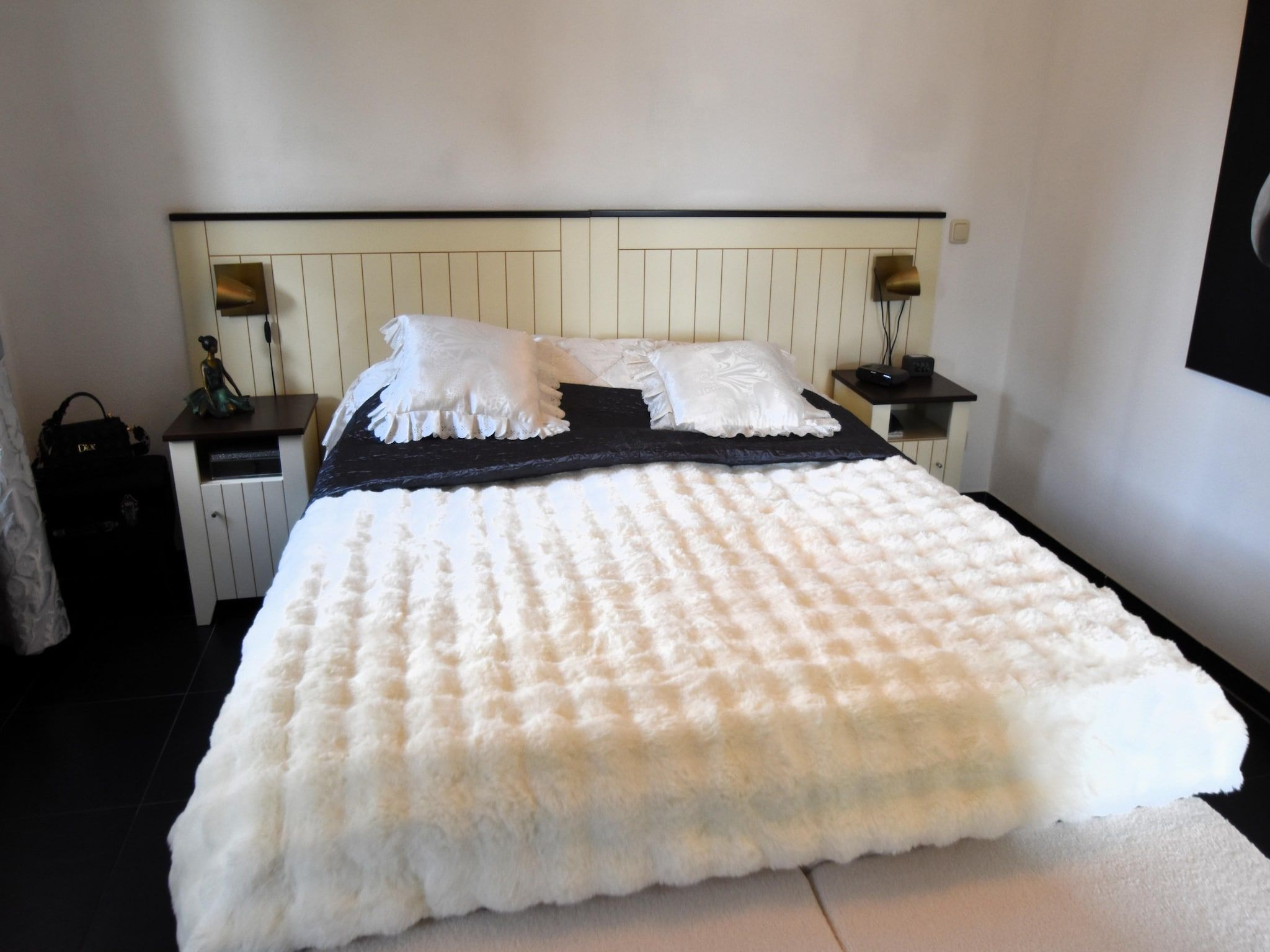 Een slaapkamer van Watervilla 51 in Simonshaven