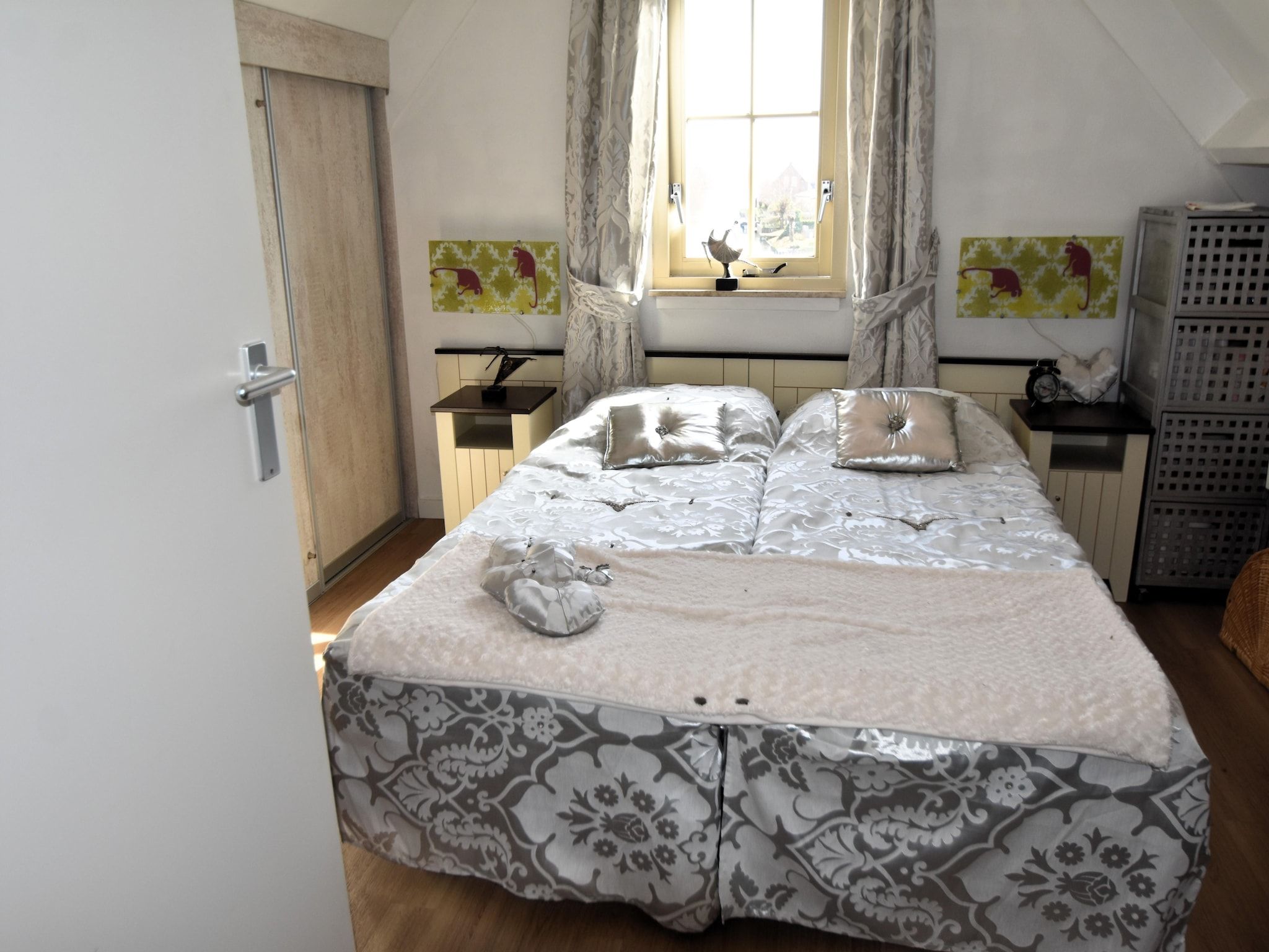 Een slaapkamer van Watervilla 51 in Simonshaven