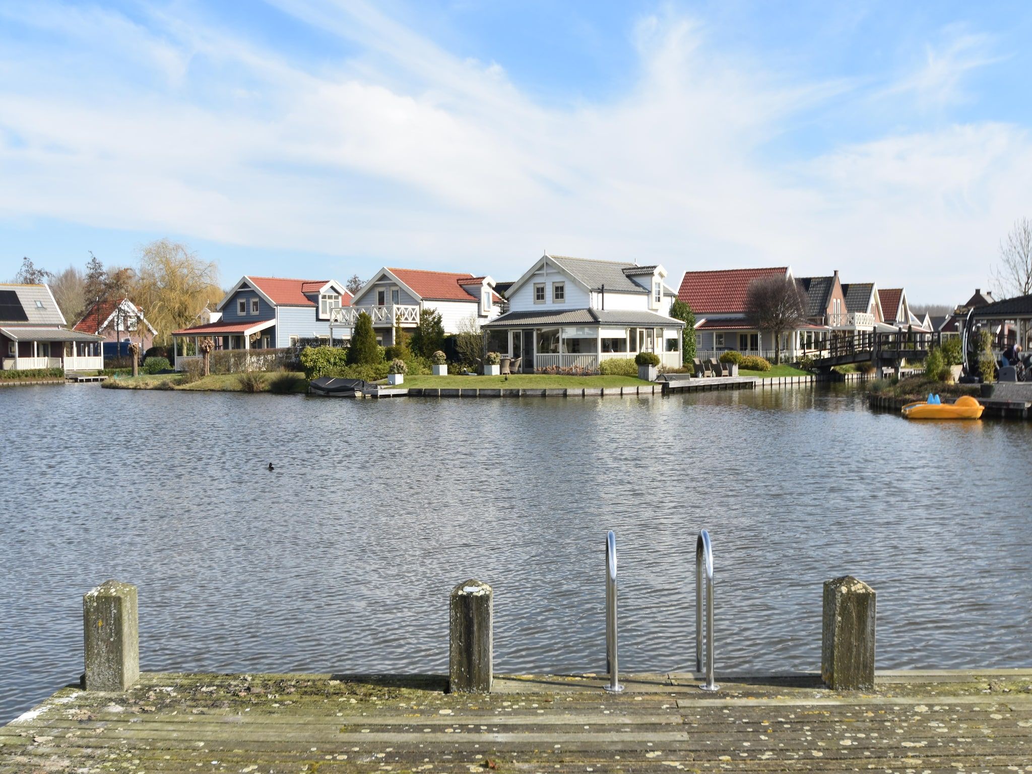 Parkfaciliteiten bij Watervilla 51 in Simonshaven