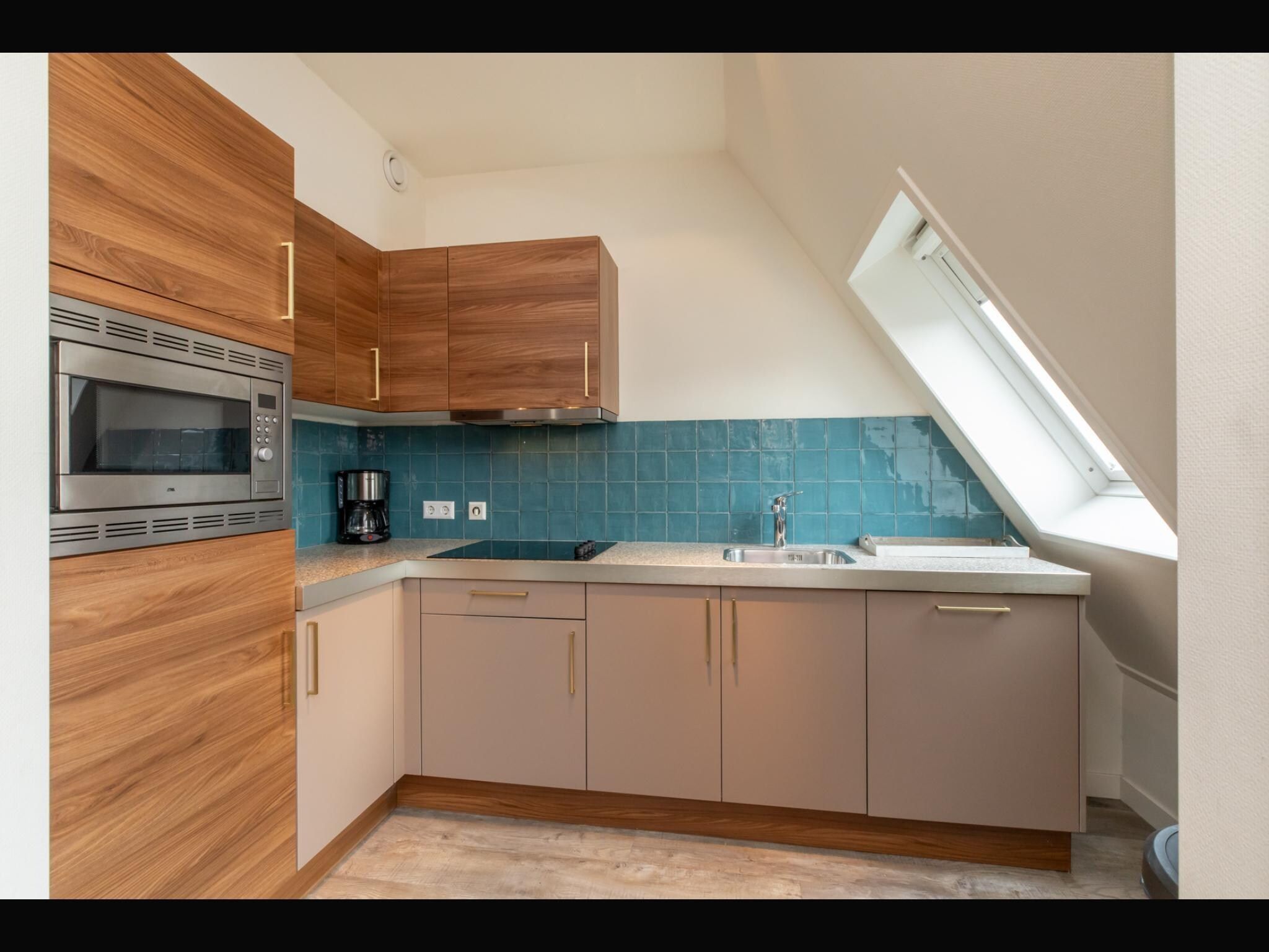 De keuken van Vakantiehuisje Langstraat 29B Zoutelande 4 Personen  Comfortabel Verblijf in Zoutelande