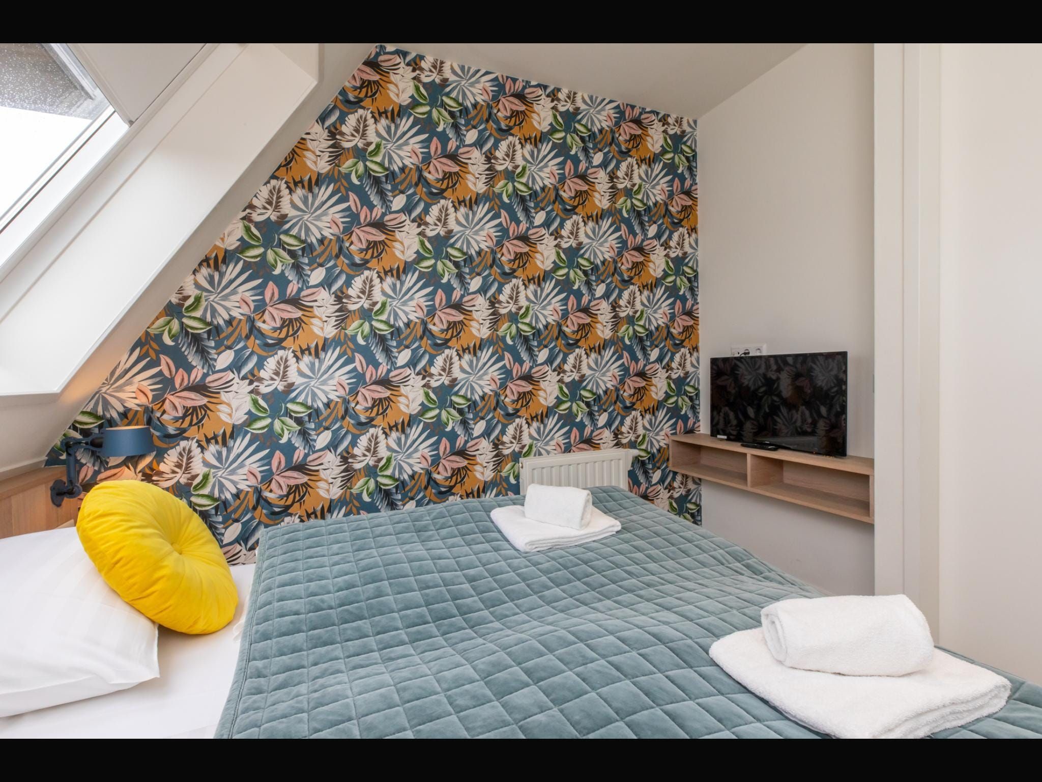 Een slaapkamer van Vakantiehuisje Langstraat 29B Zoutelande 4 Personen  Comfortabel Verblijf in Zoutelande