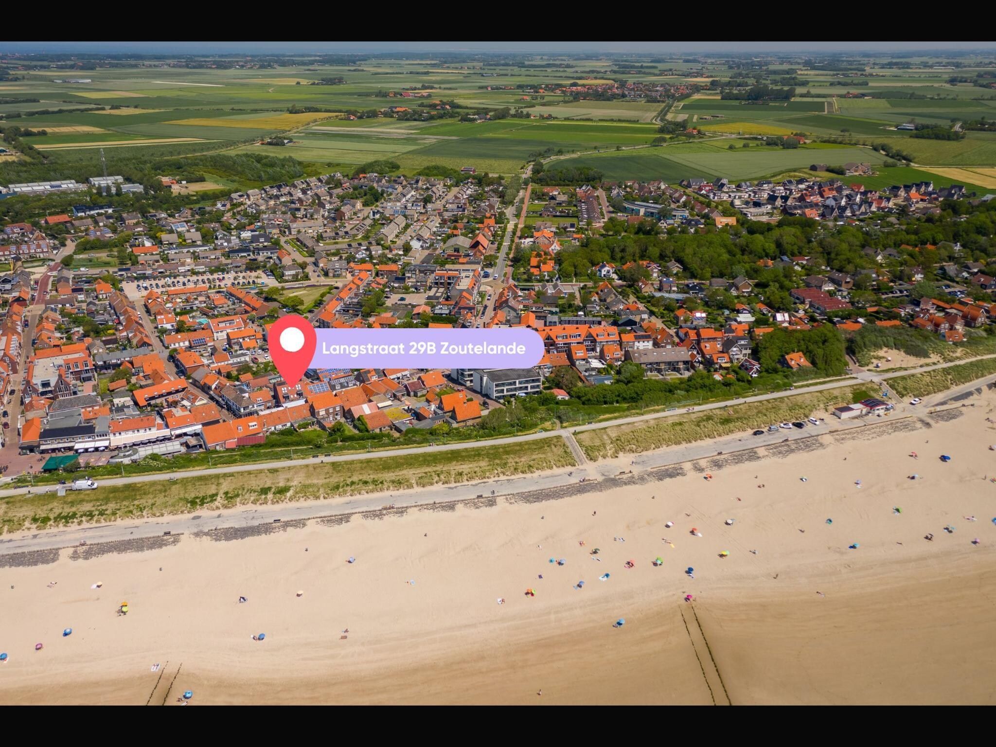 De buitenkant van Vakantiehuisje Langstraat 29B Zoutelande 4 Personen  Comfortabel Verblijf in Zoutelande