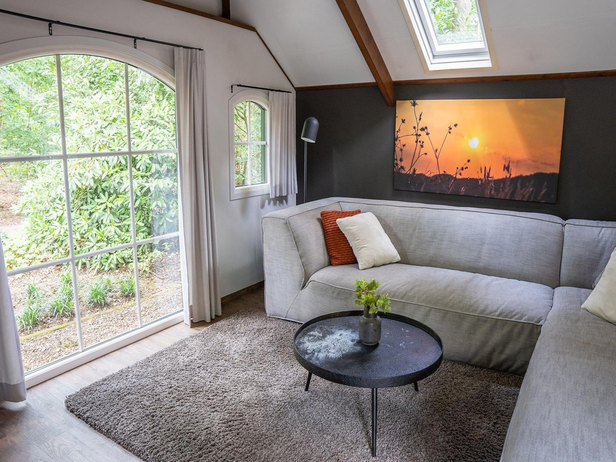 De woonkamer van Heivlinder 4p in Ermelo