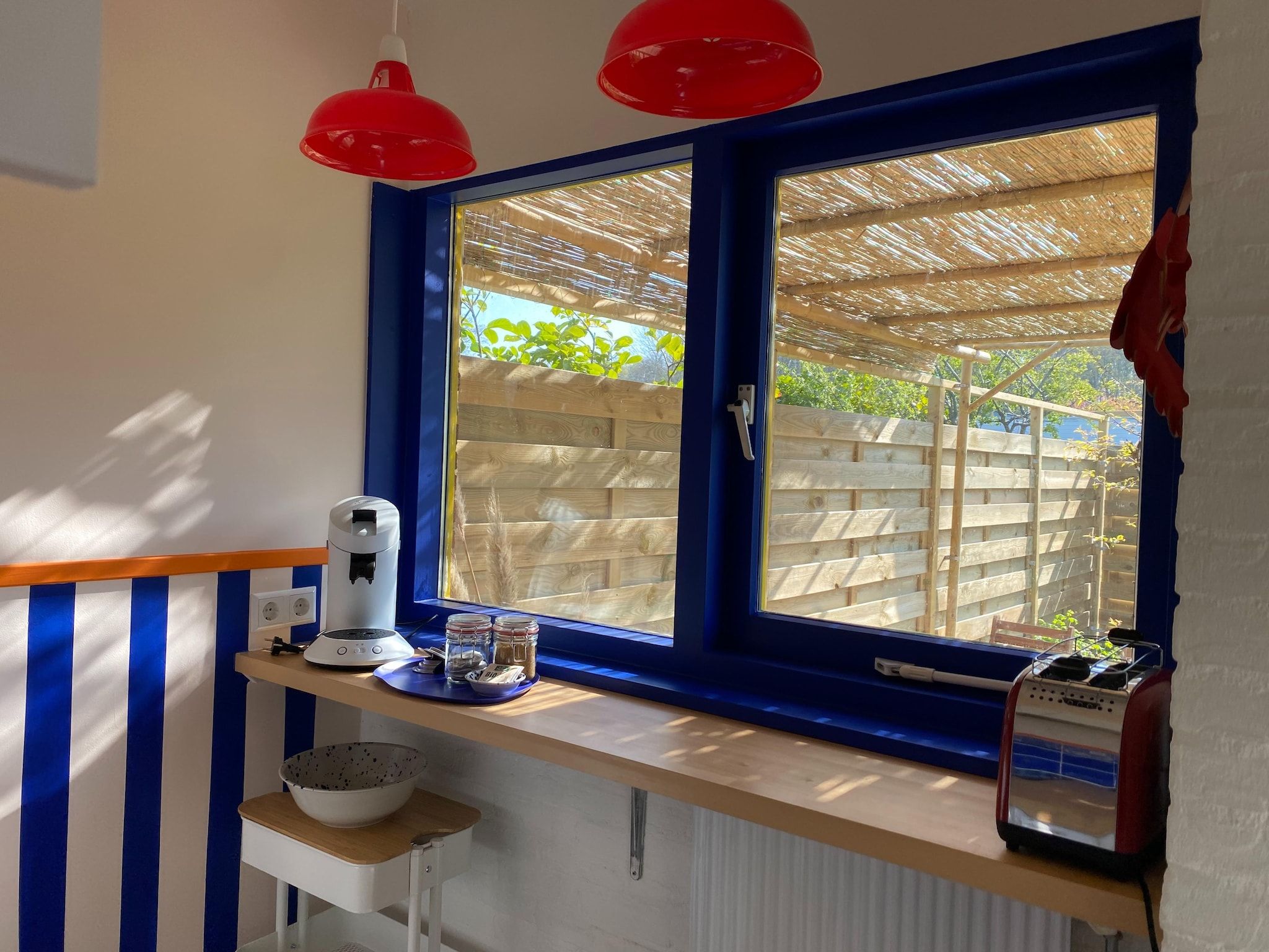 De keuken van Nana's in Noordwijkerhout