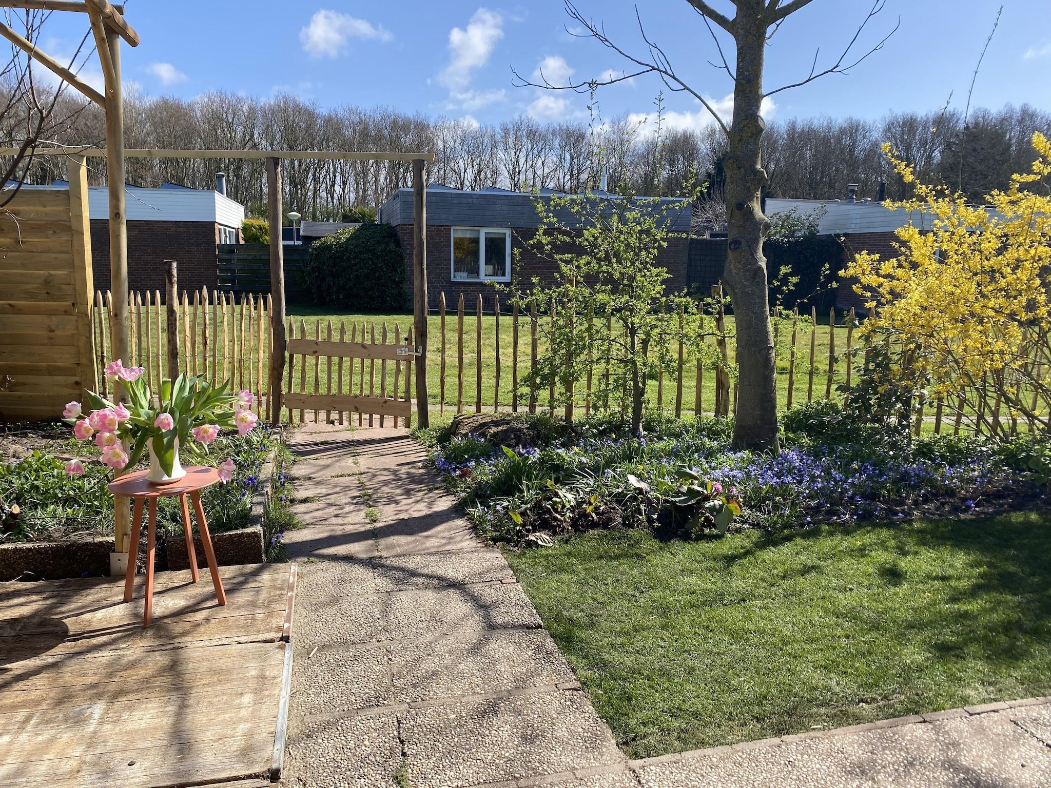 De tuin van Nana's in Noordwijkerhout